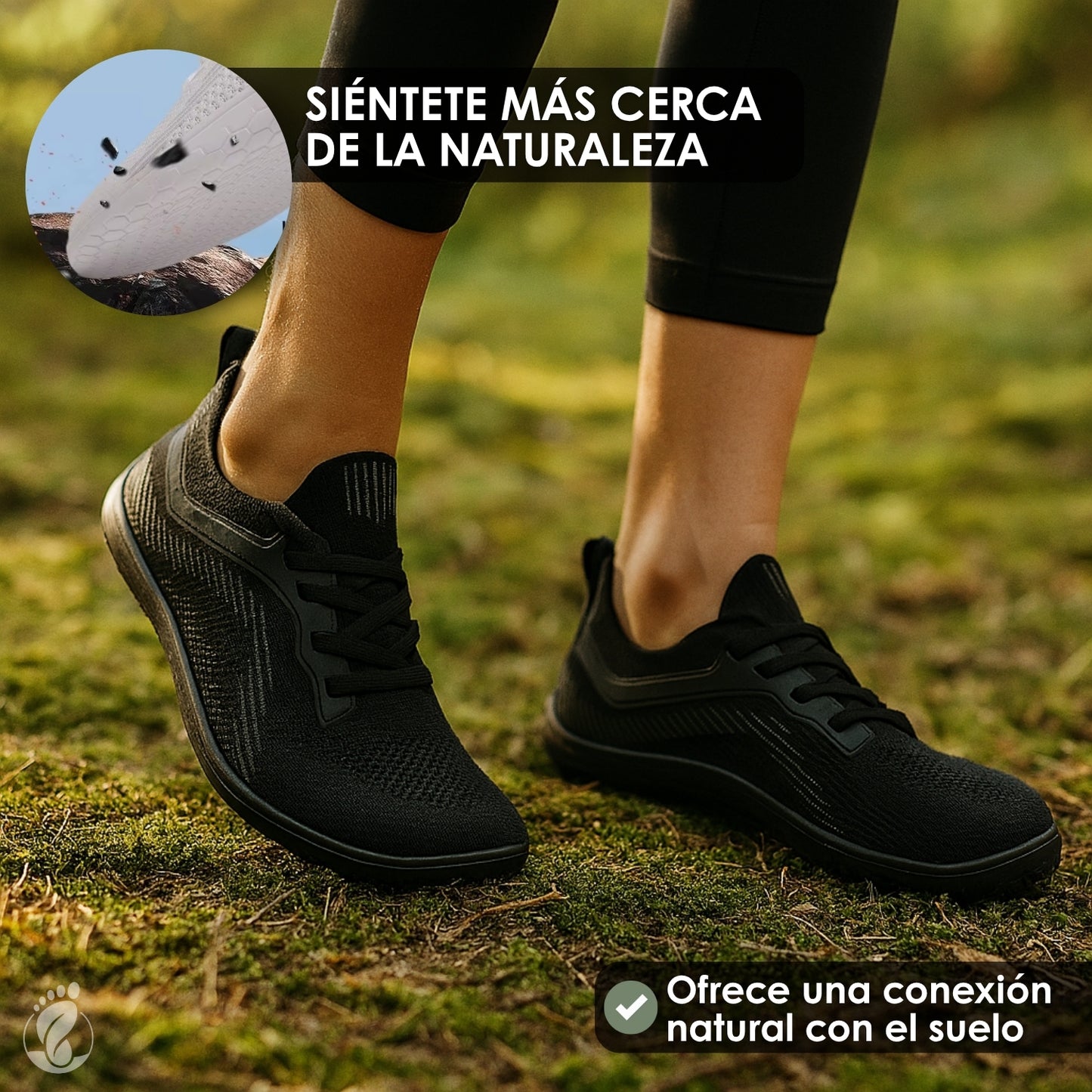 Andara Claro – Zapatos Barefoot (Unisex) – Flexible – Transpirable – Ligero