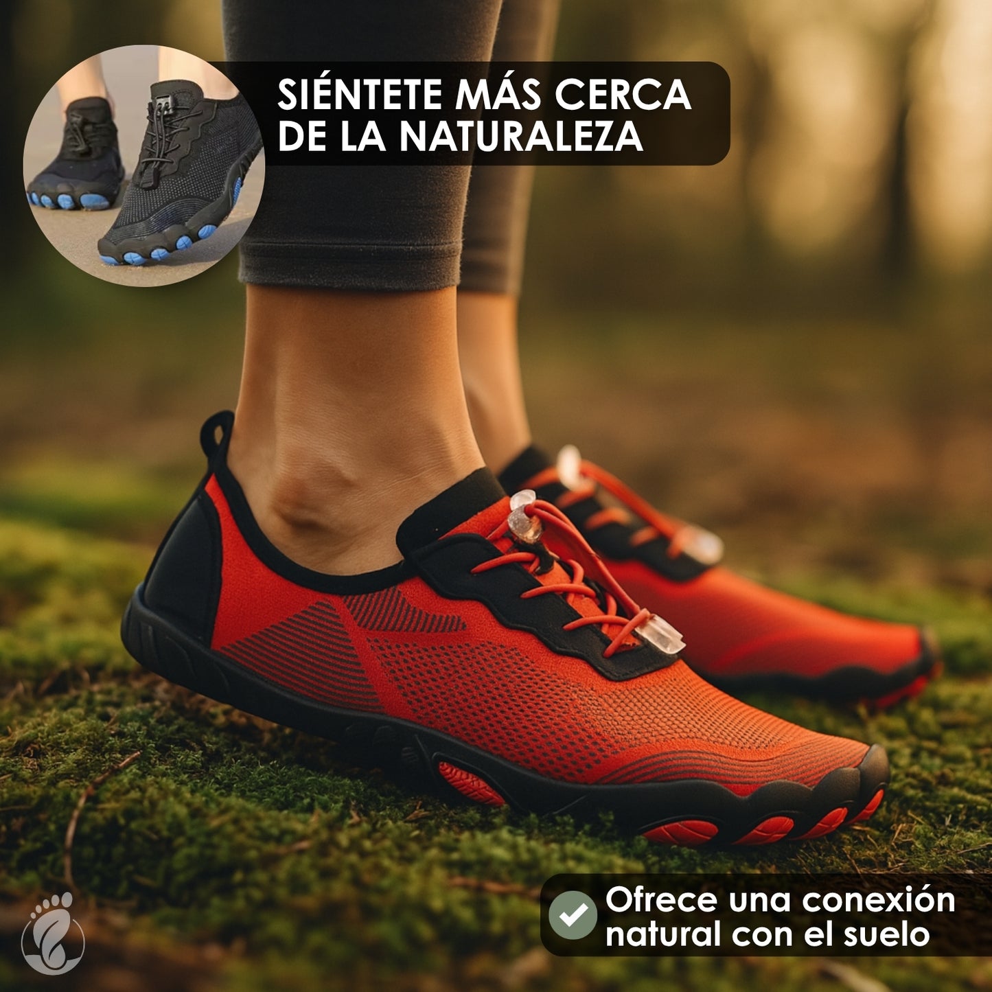 Erran Claro – Zapatos Barefoot (Unisex) – Flexibles – Ligeros – Naturales