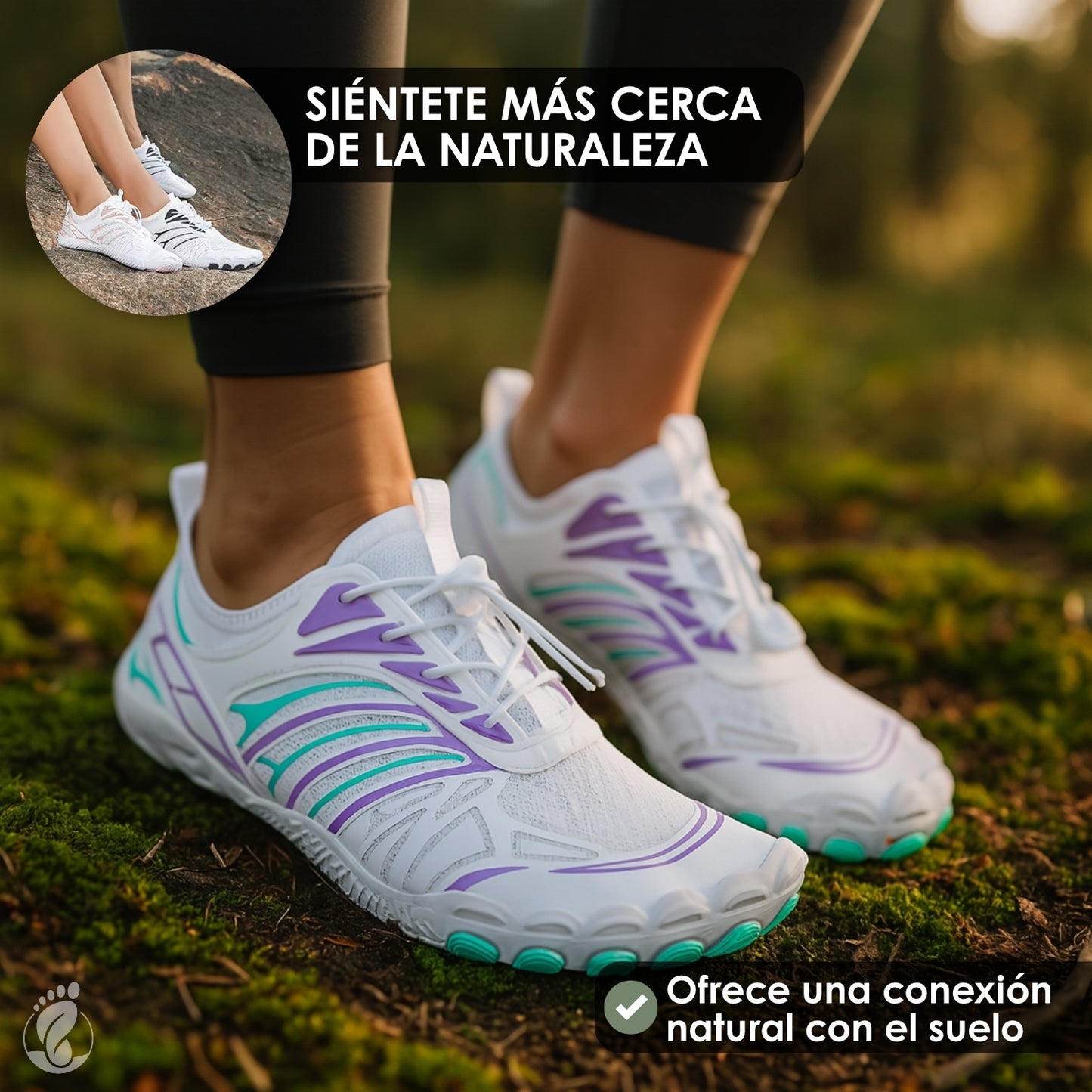 Zenda Claro – Zapatos Barefoot (Unisex) – Flexible – Ligero – Atemporal