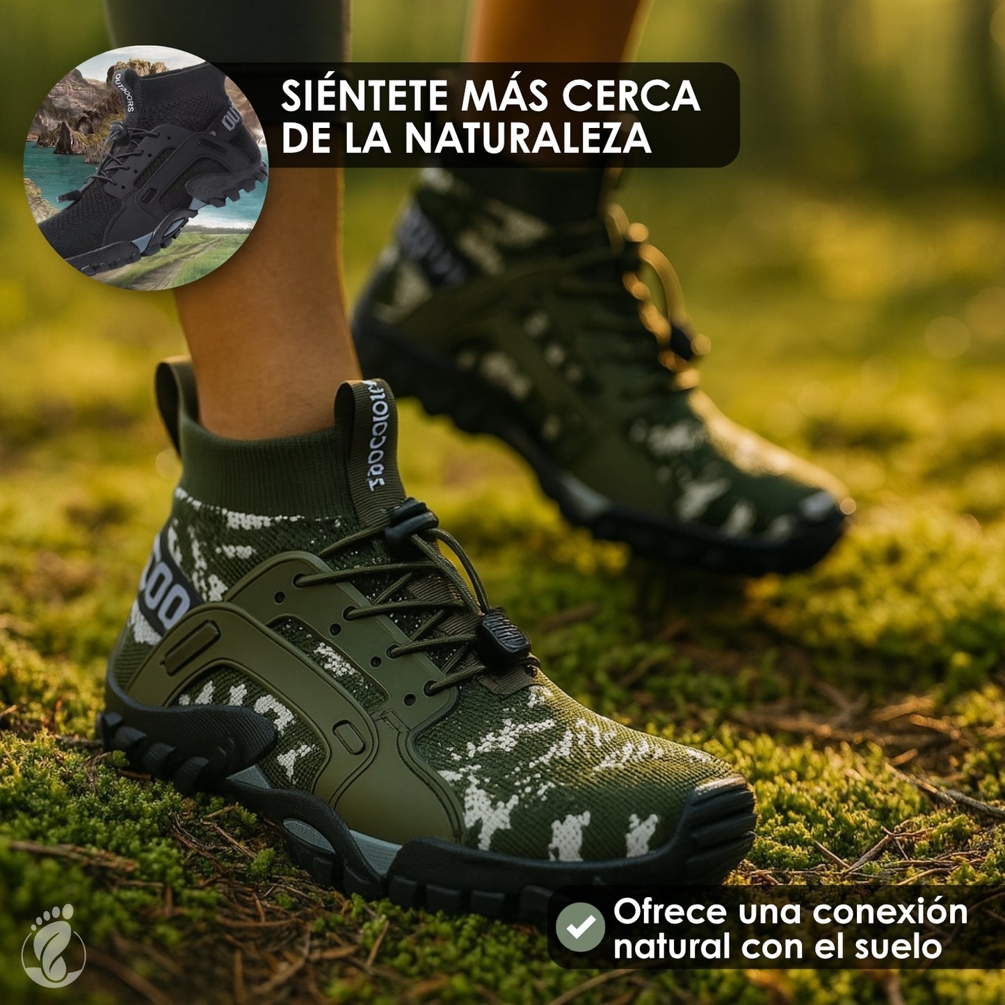 Paso Nativo – Zapatos Barefoot (Unisex) – Ligeros – Flexibles