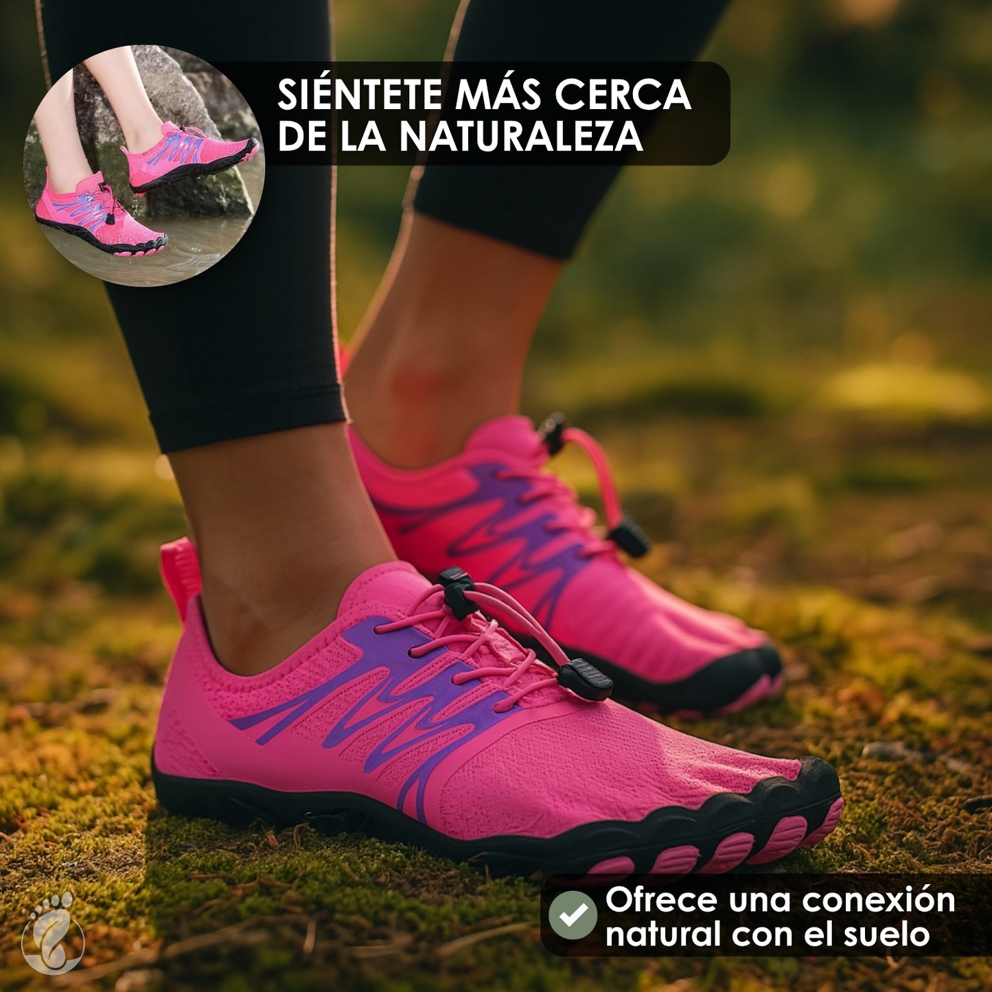 Brava Eje – Zapatos Barefoot (Unisex) – Ligero – Flexible – Ágil