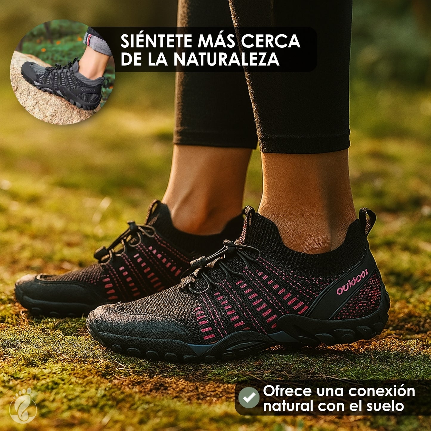 Brava Nudo – Zapatos Estilo Barefoot Unisex – Diseño Ágil, Resistente y Ligero