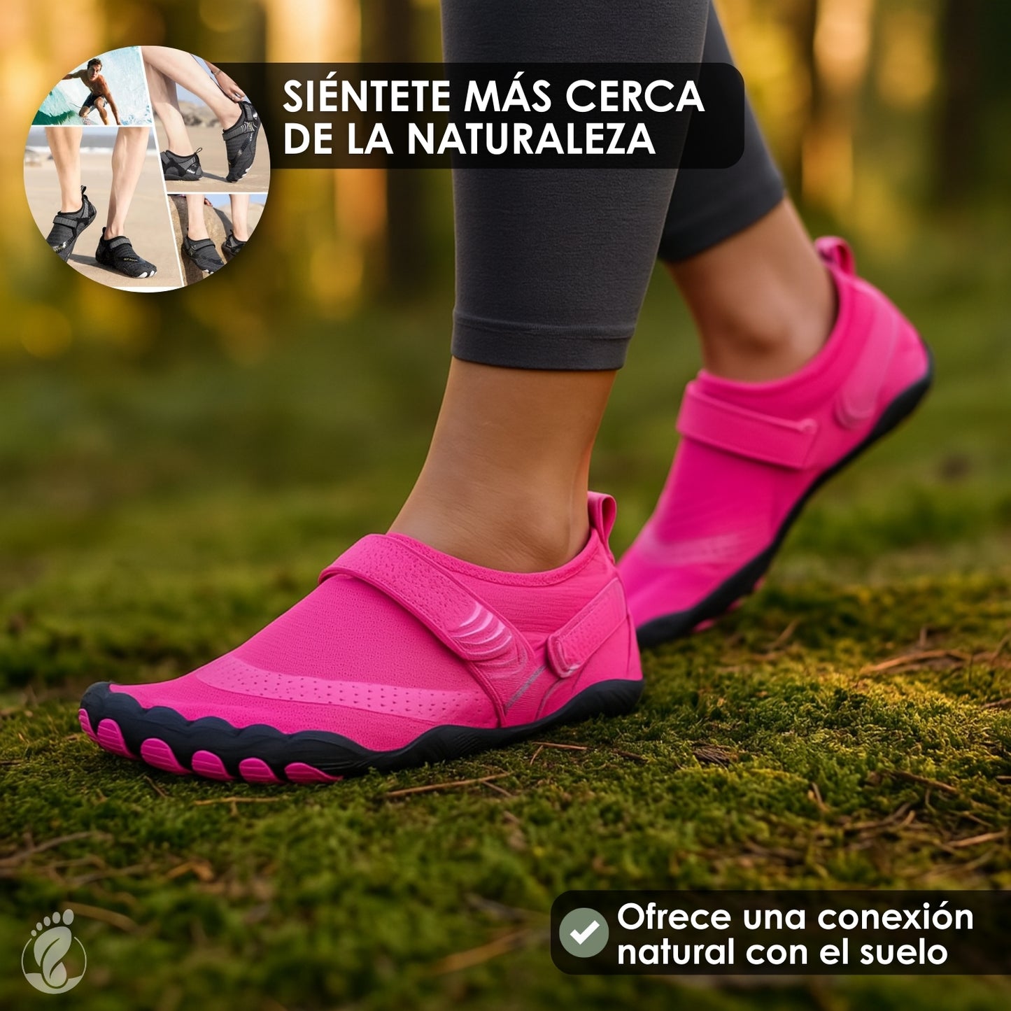 Terra Flux – Zapatos Barefoot (Unisex) – Ligeros – Antideslizantes – Flexibles