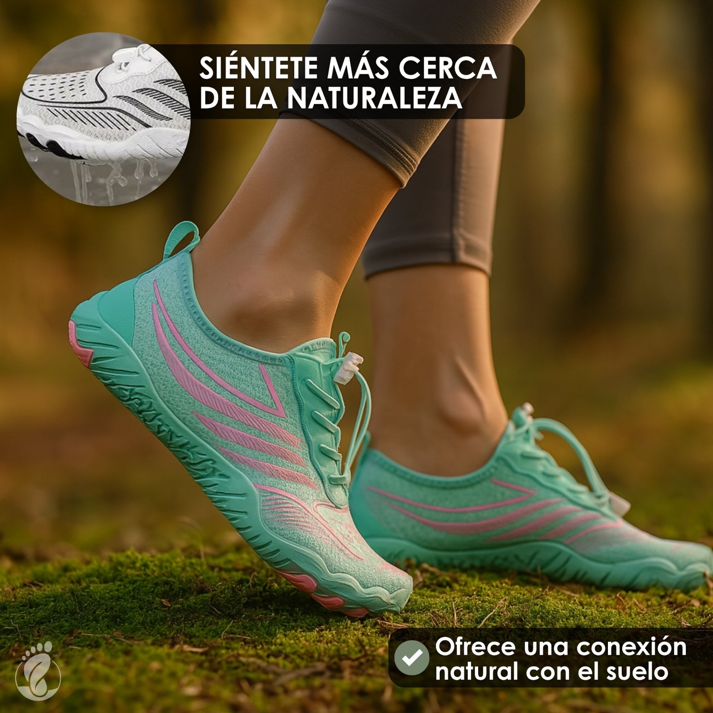 Eje Brisa – Zapatos Estilo Barefoot Unisex – Diseño Ágil, Estable y Dinámico
