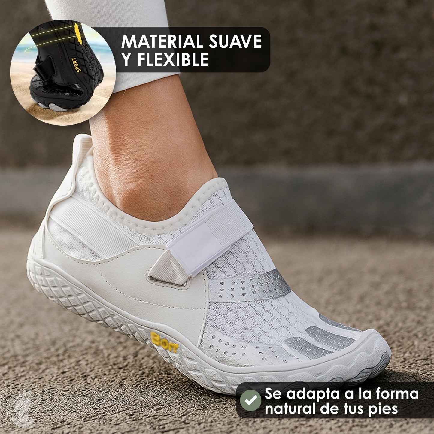 Paso Libre – Zapatos Estilo Barefoot Unisex – Diseño Ligero, Flexible y Estable