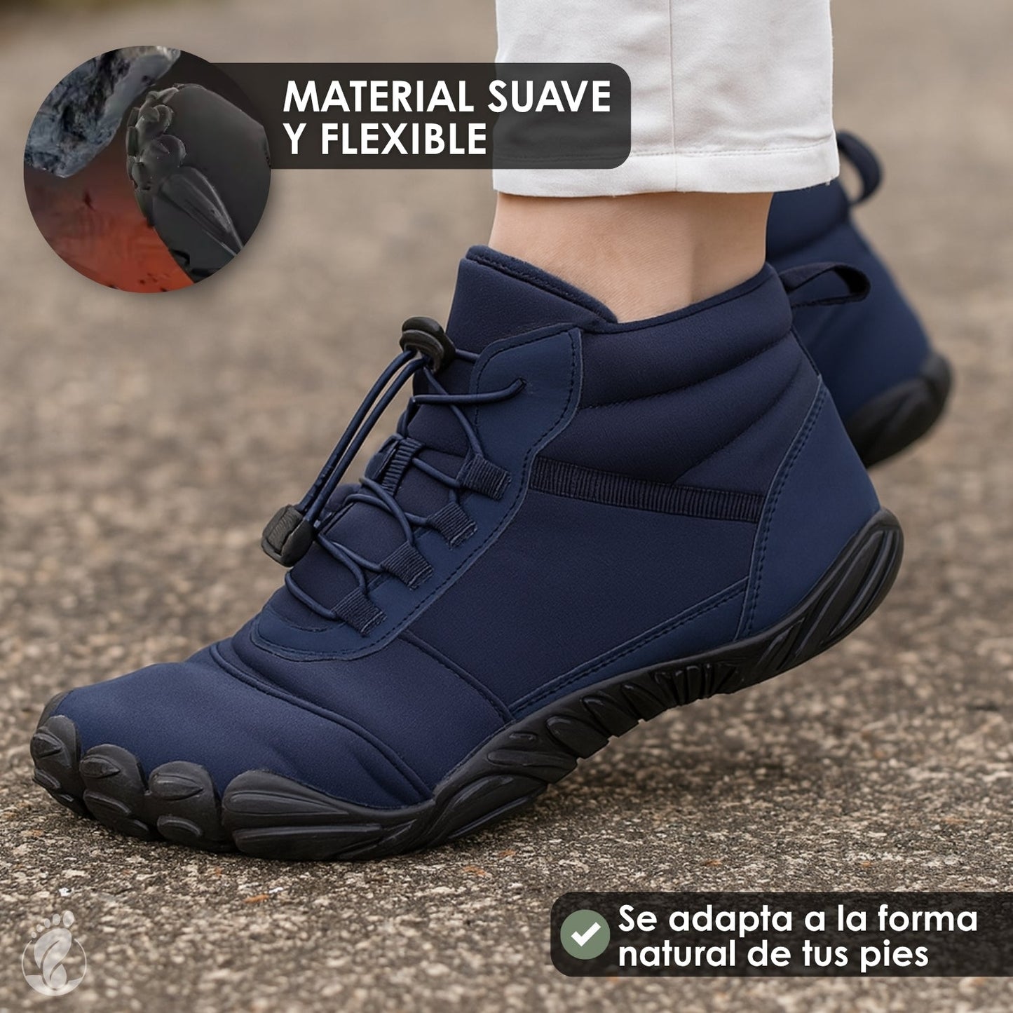 Calzado Minimalista – Modelo Piedra Libre – Resistente, Flexible y Protector