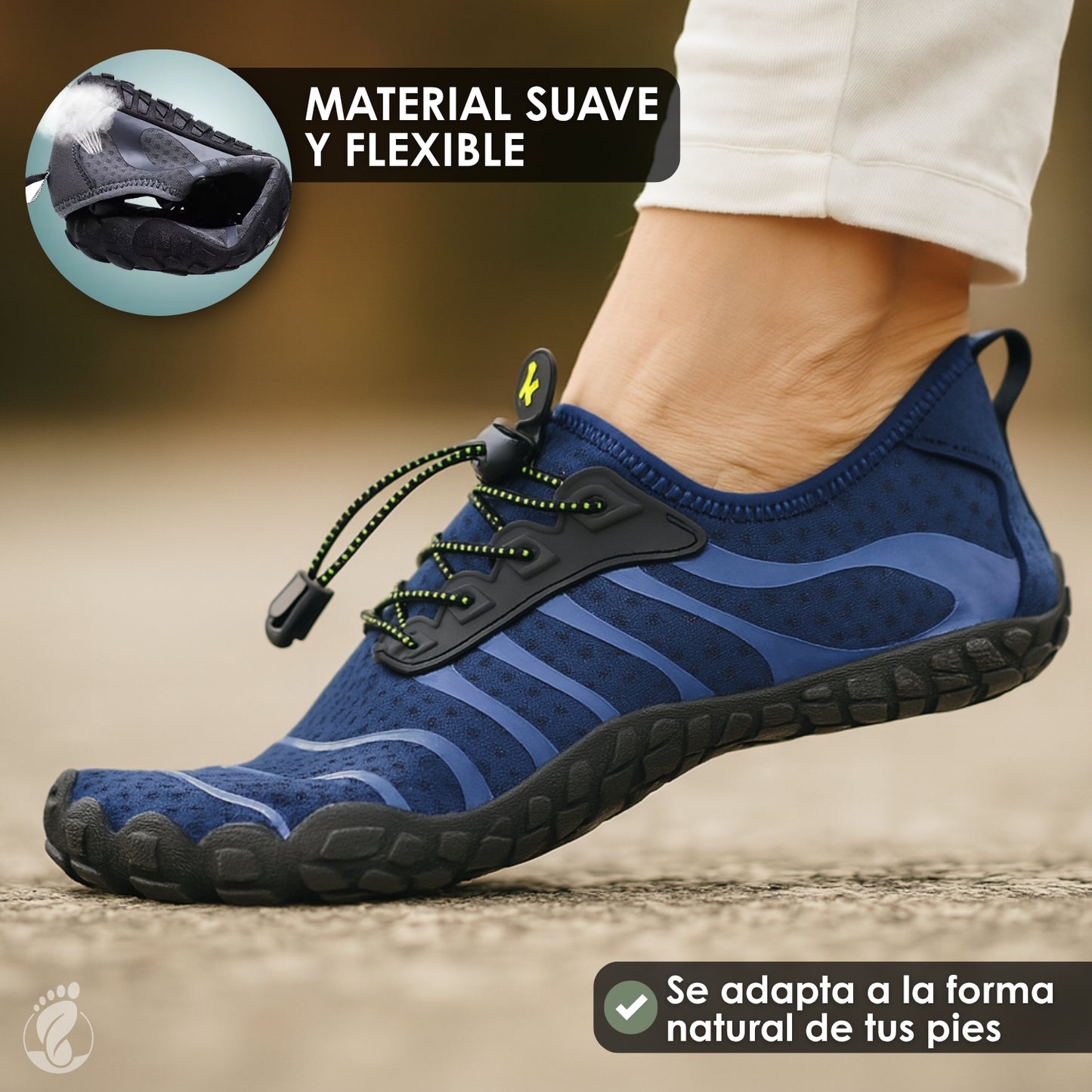 Errante Flux – Zapatos Estilo Barefoot Unisex – Diseño Ligero, Transpirable y Flexible