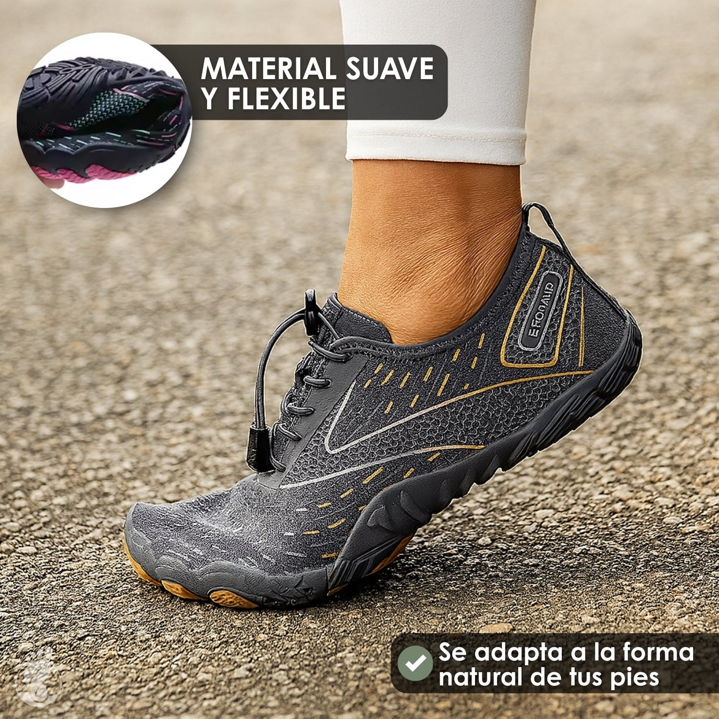 Calzado Minimalista Unisex con Suela Flexible – Modelo Brava