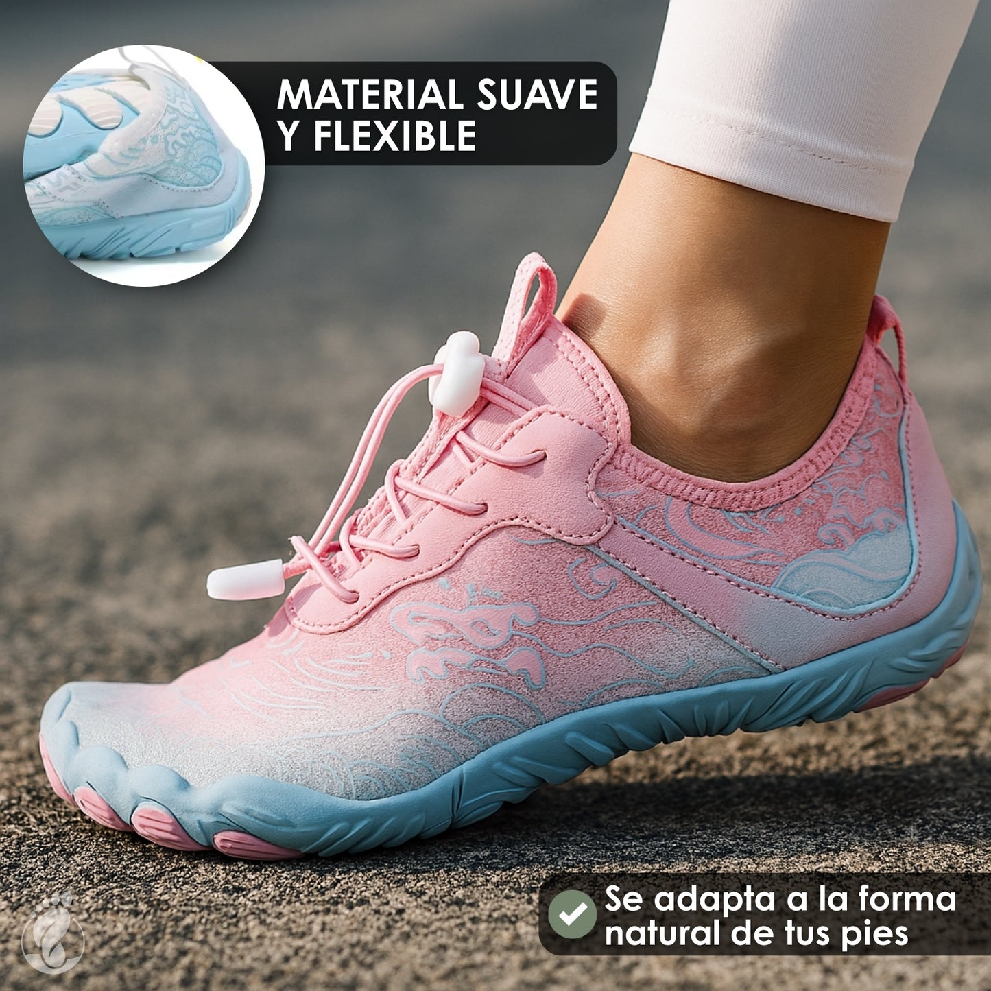 Senda Libre – Zapatos Barefoot (Unisex) – Ligeros – Flexibles – Antideslizantes