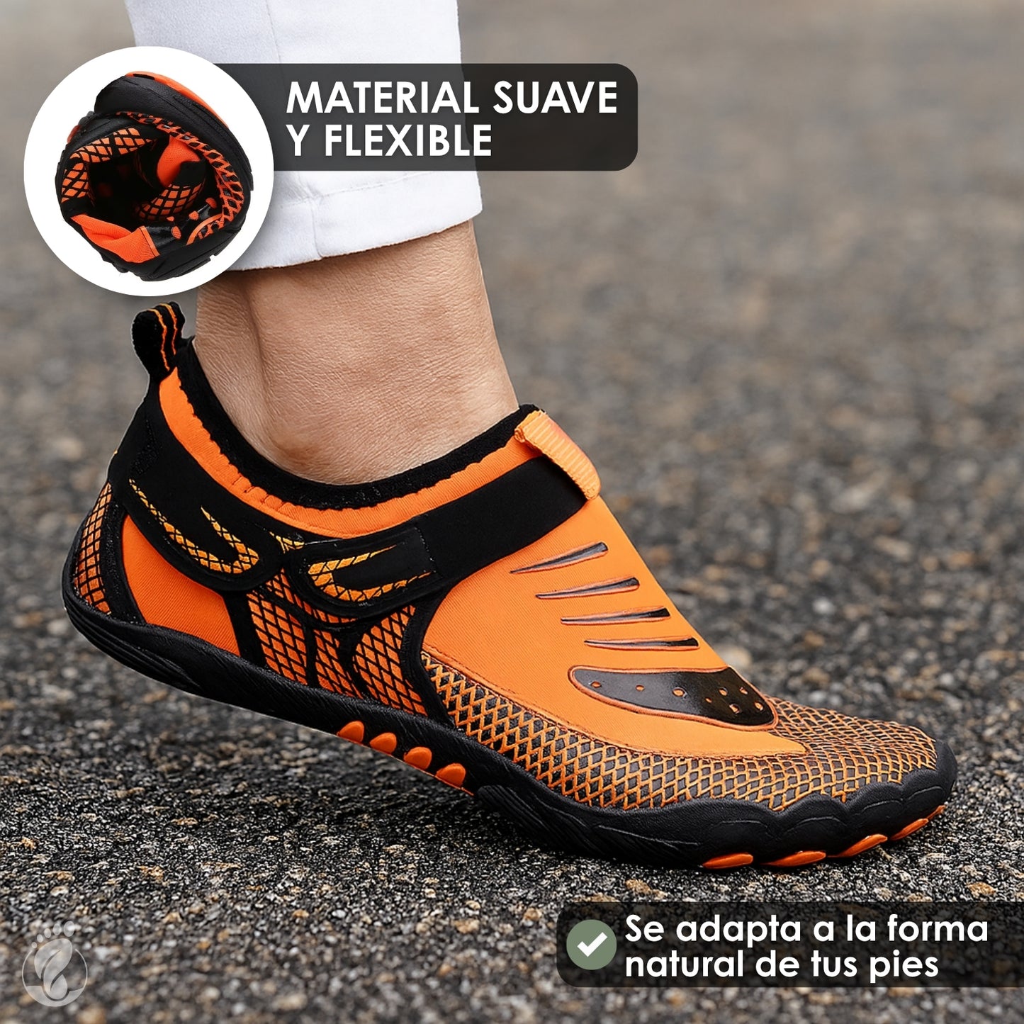 Alza Tacto – Zapatos Barefoot (Unisex) – Cómodos – Transpirables – Vitales