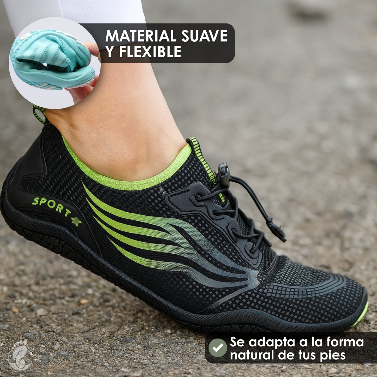 Erranza Ligera – Zapatos Barefoot (Unisex) – Flexible – Natural – Estable