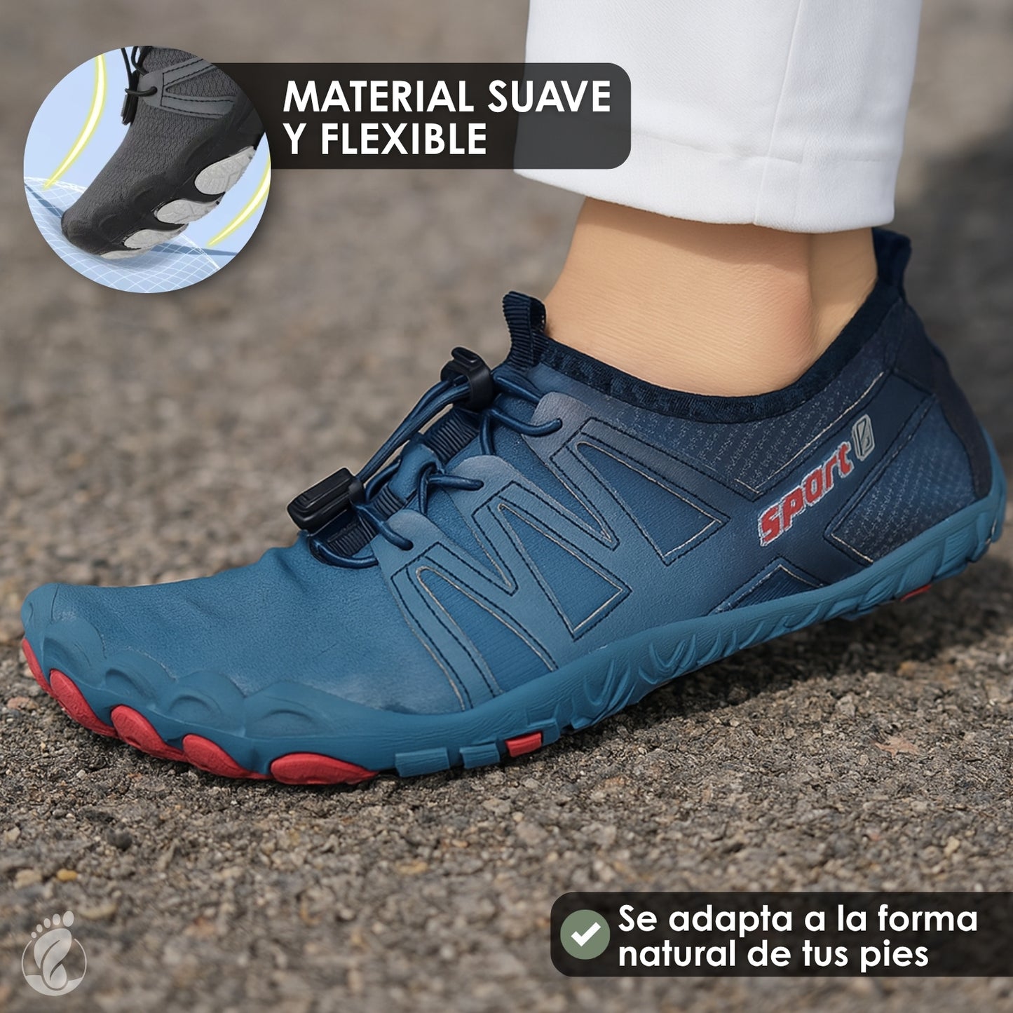 Piestra Libre – Zapatos Barefoot (Unisex) – Ultraligeros – Flexibles – Estables