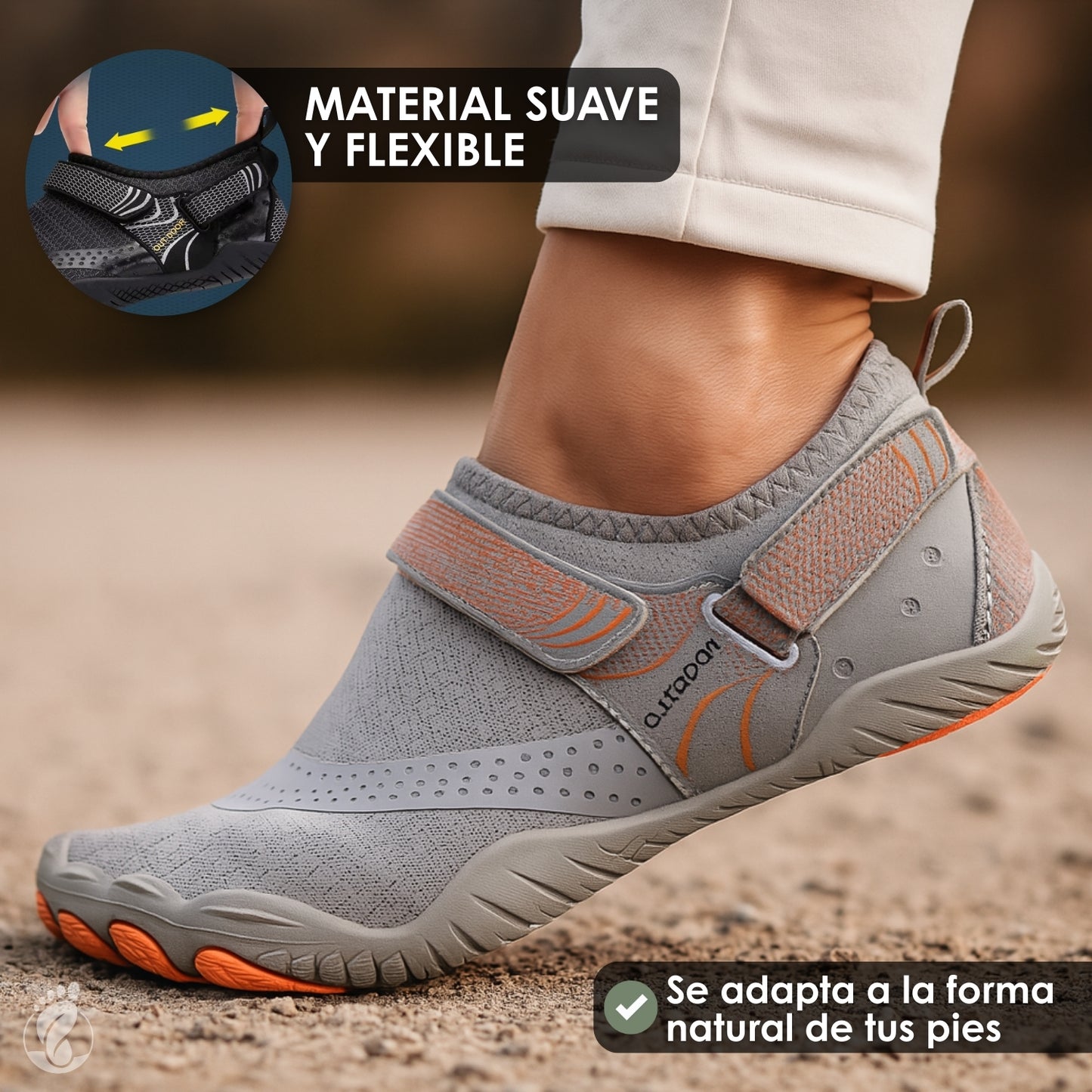 Terra Flux – Zapatos Estilo Barefoot Unisex – Diseño Ligero, Antideslizante y Flexible