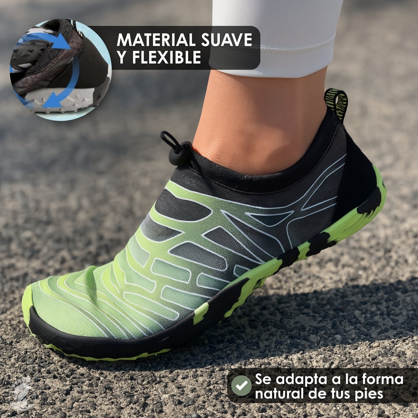 Brava Tacto – Zapatos Estilo Barefoot Unisex – Diseño Elástico, Estable y Transpirable