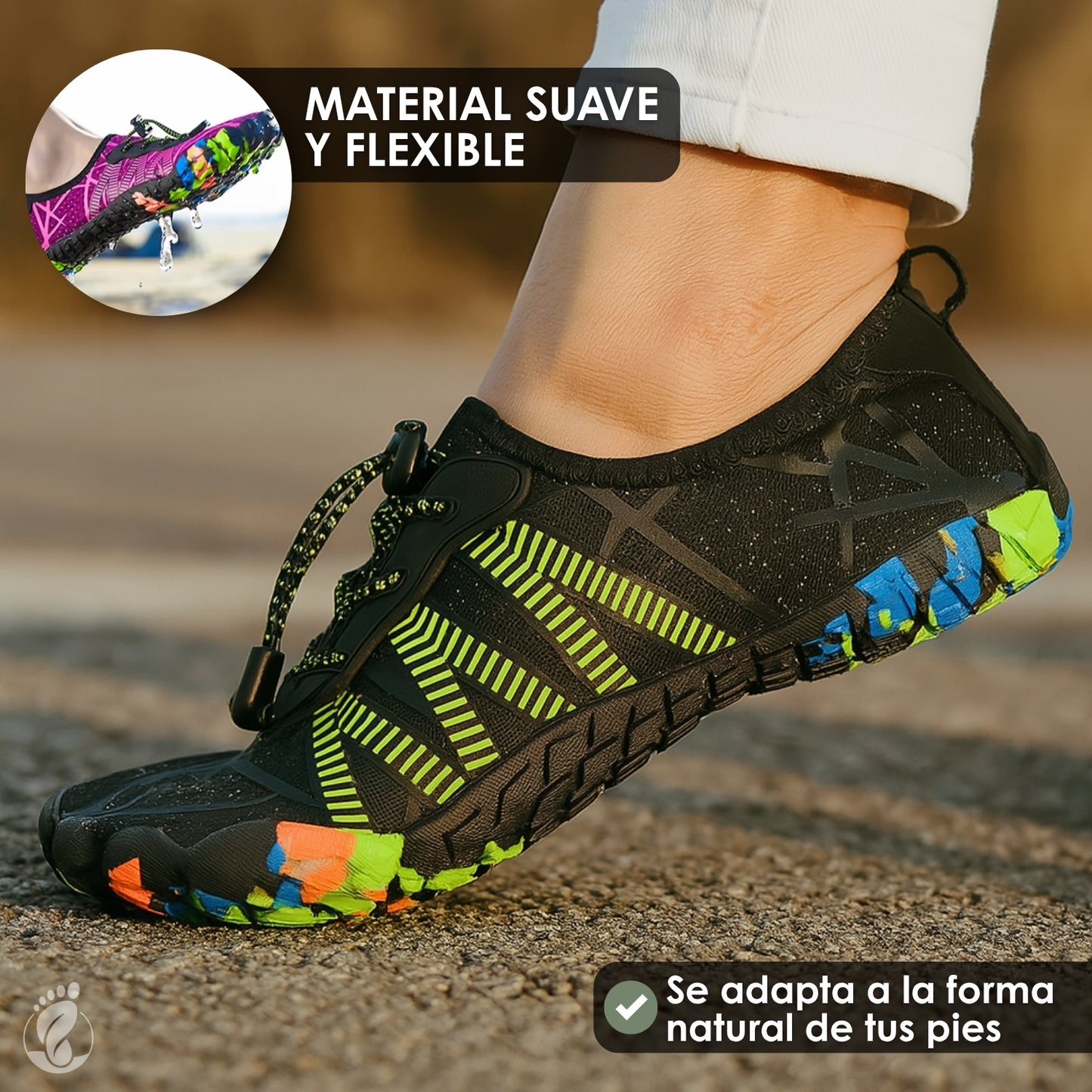Andar Vivo – Zapatos Barefoot (Unisex) – Ligeros – Transpirables – Flexibles