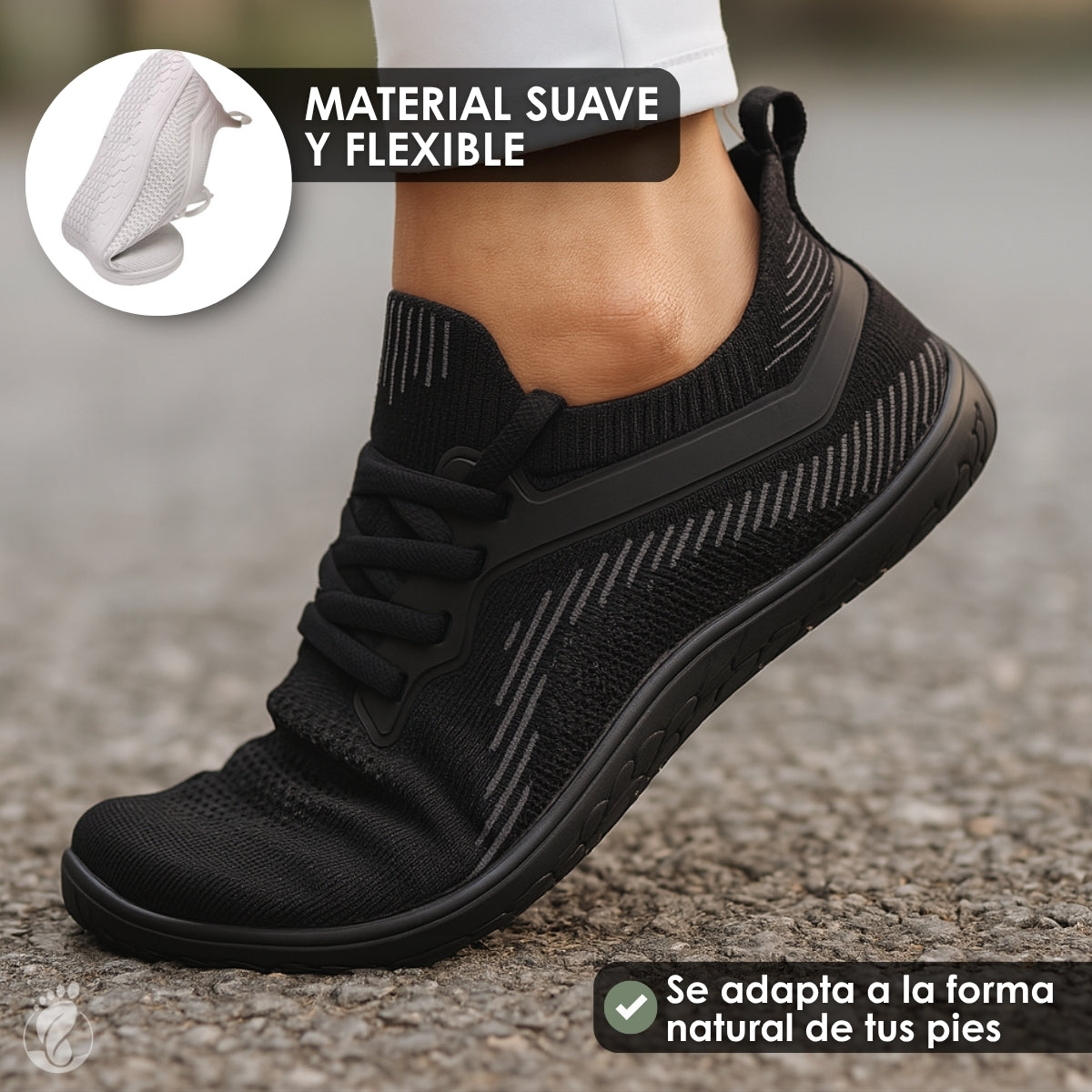 LibreStride – Zapatos Estilo Barefoot para Hombre – Diseño Ligero, Flexible y Antideslizante