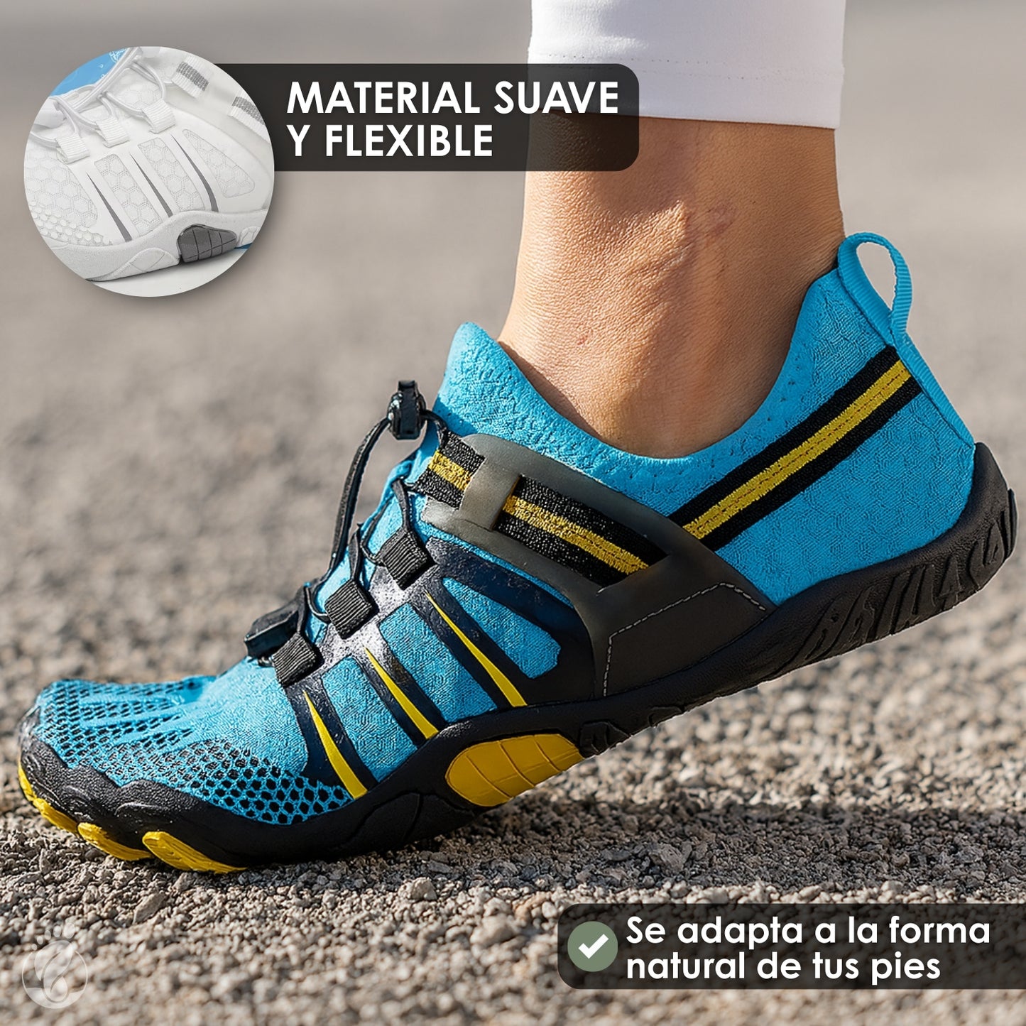 Terra Flux – Zapatos Barefoot (Unisex) – Ligeros – Estables – Flexibles