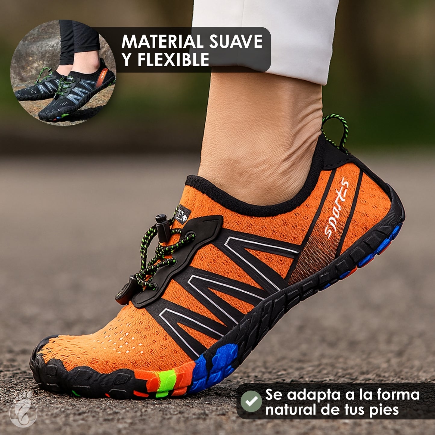 Andara Nuda – Zapatos Estilo Barefoot Unisex – Diseño Flexible, Sensorial y Ágil