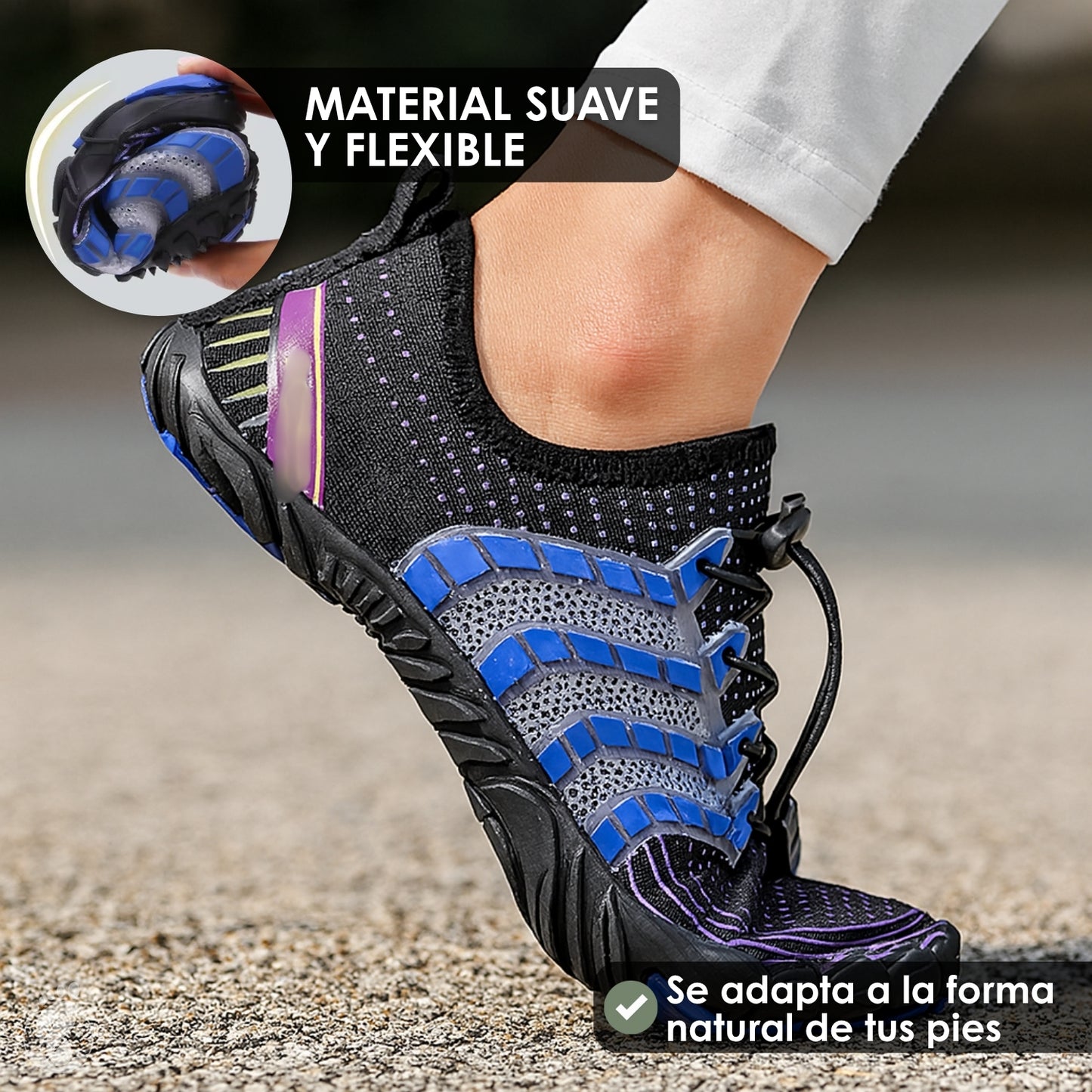 Brava Tacto – Zapatos Estilo Barefoot Unisex – Diseño Flexible, Estable y Ultraligero