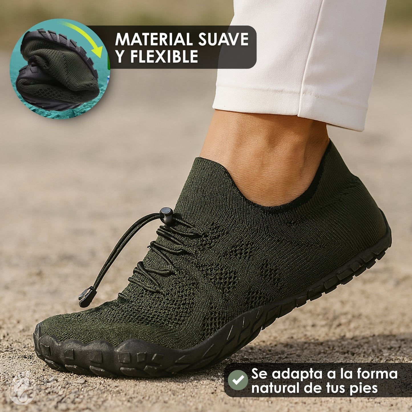 Eje Ligero – Zapatos Barefoot (Unisex) – Minimal – Ágil – Natural