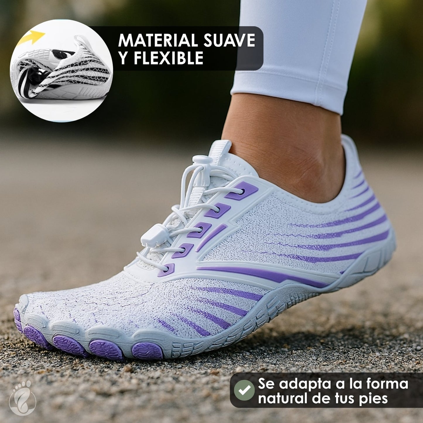 Calzado Minimalista Unisex – Modelo Senda Tacto – Elástico, Minimalista y Ágil