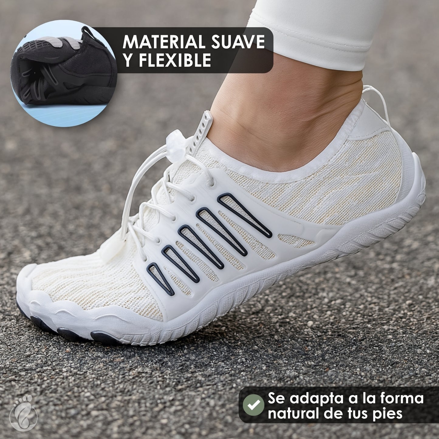 Paso Luz – Zapatos Barefoot (Unisex) – Ligeros – Flexibles