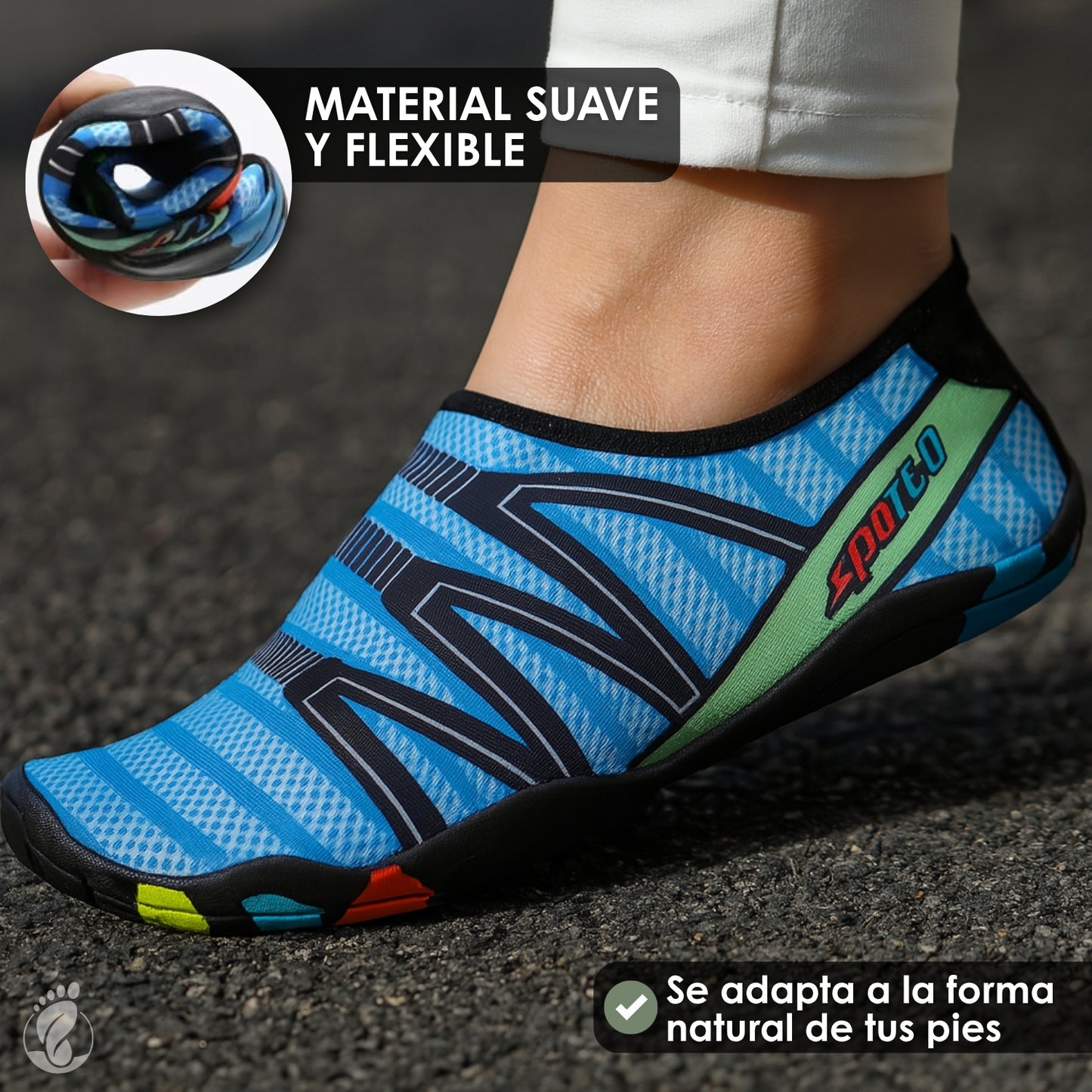 Libre Paso – Zapatos Barefoot (Unisex) – Transpirables – Ligeros – Flexibles