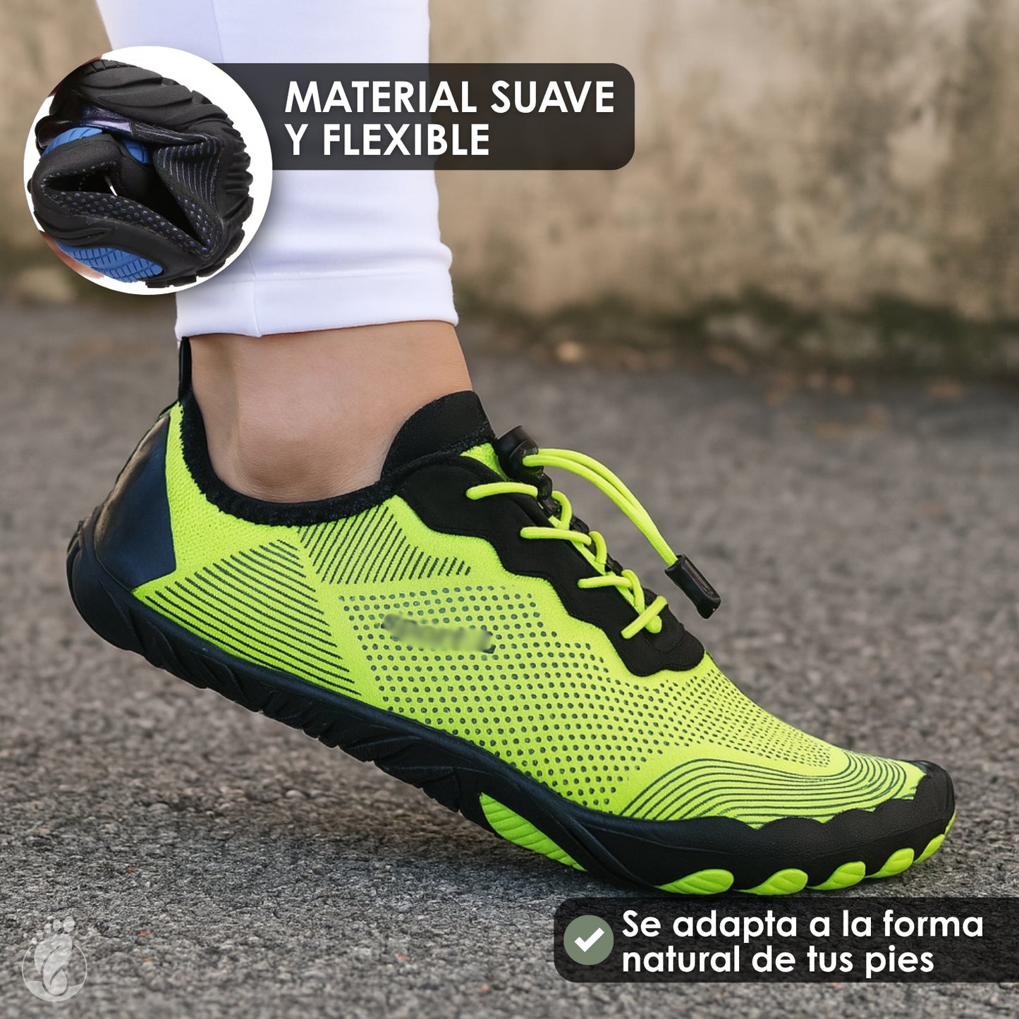 Erran Claro – Zapatos Estilo Barefoot Unisex – Diseño Flexible, Ligero y Natural