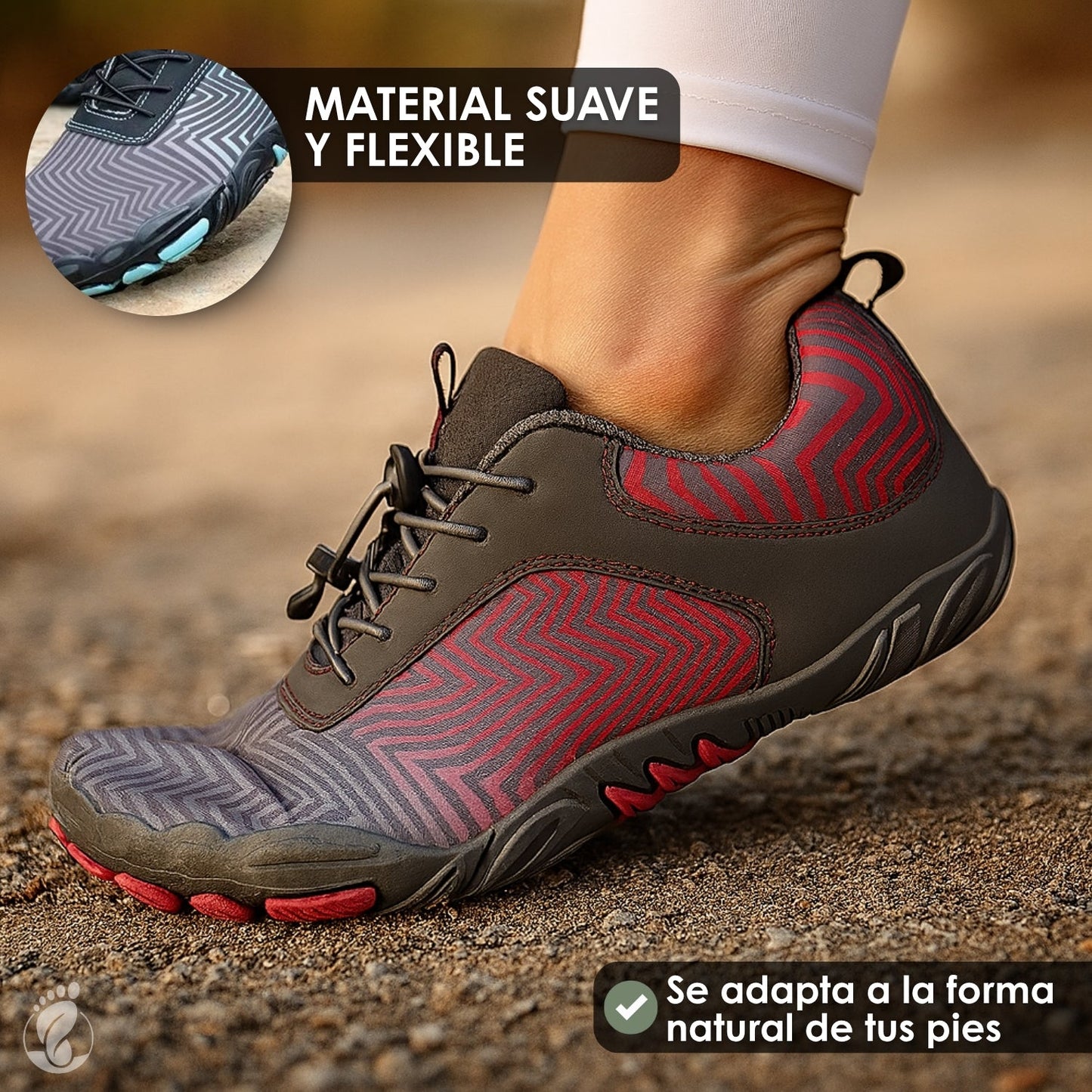 Calzado Minimalista Unisex – Modelo Senda Vital – Cómodo, Adaptable y Flexible