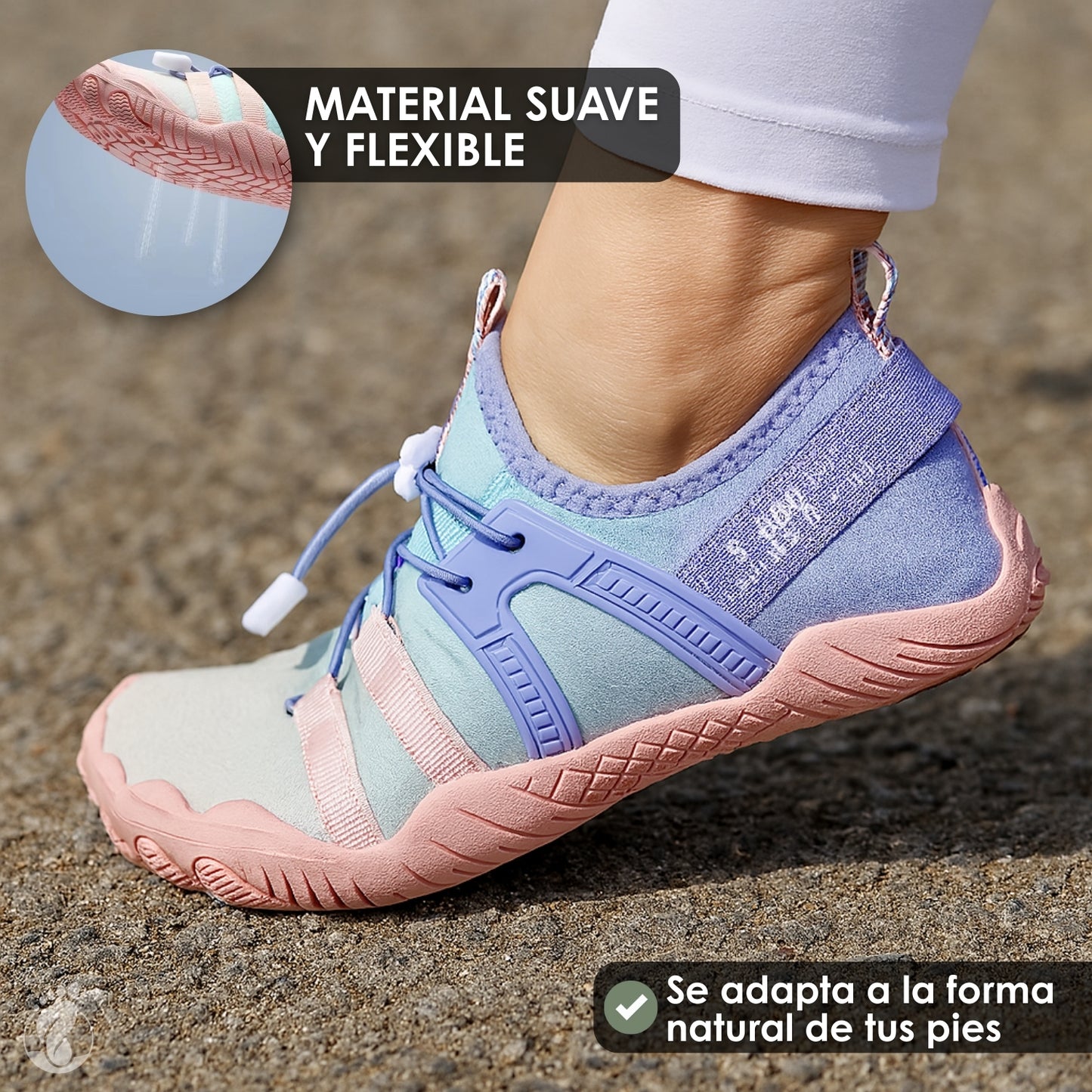 Velto Paso – Zapatos Barefoot (Unisex) – Ligeros – Flexibles – Antigolpes
