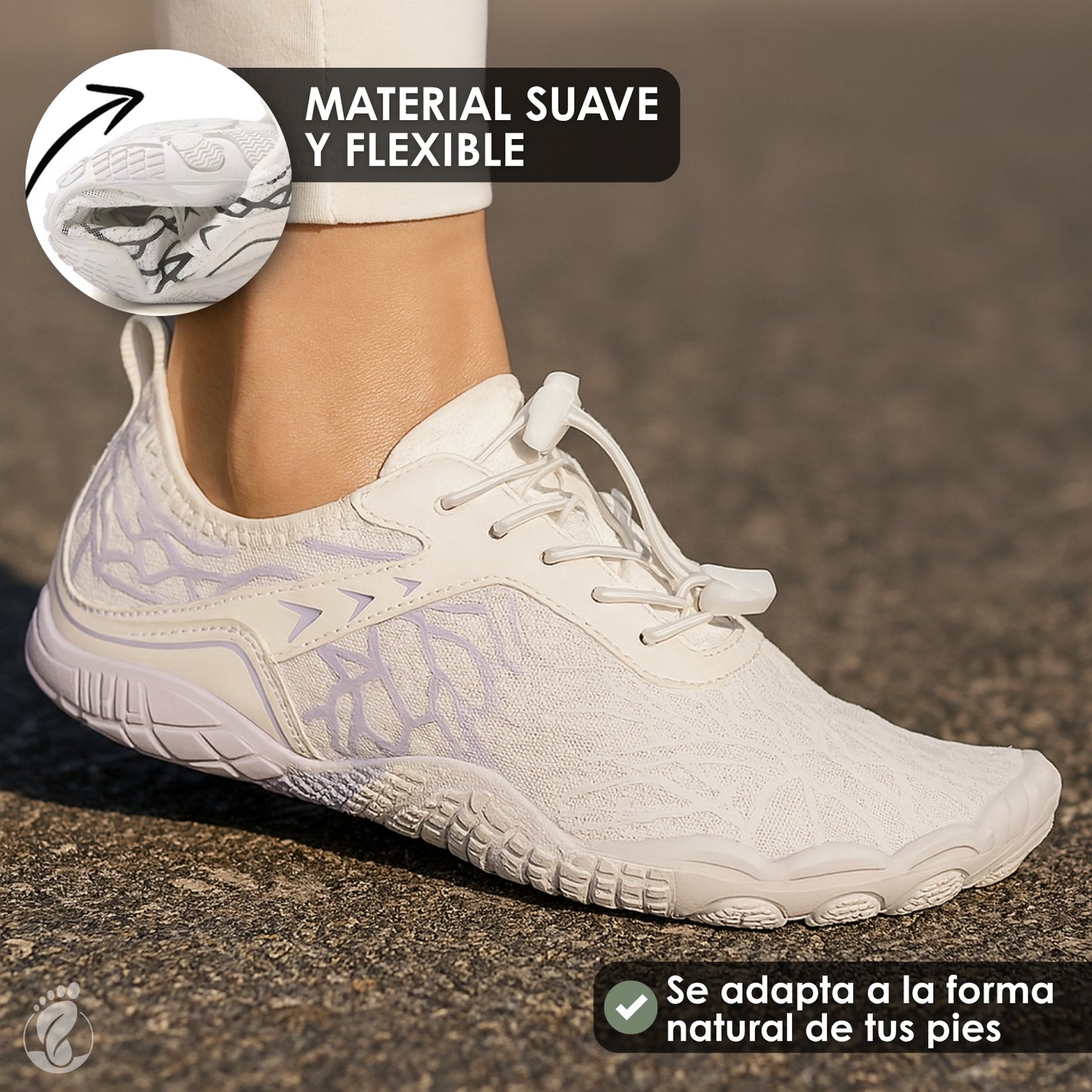 Brava Claro – Zapatos Barefoot (Unisex) – Flexible – Ligero – Vital