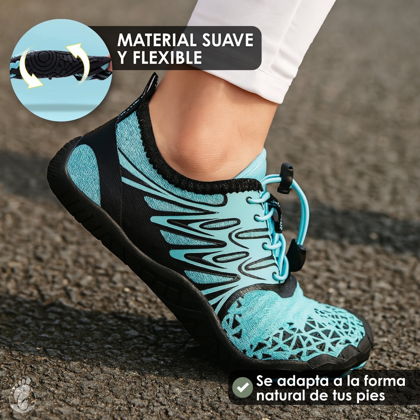 Brava Eje – Zapatos Barefoot (Unisex) – Ligero – Flexible – Ágil