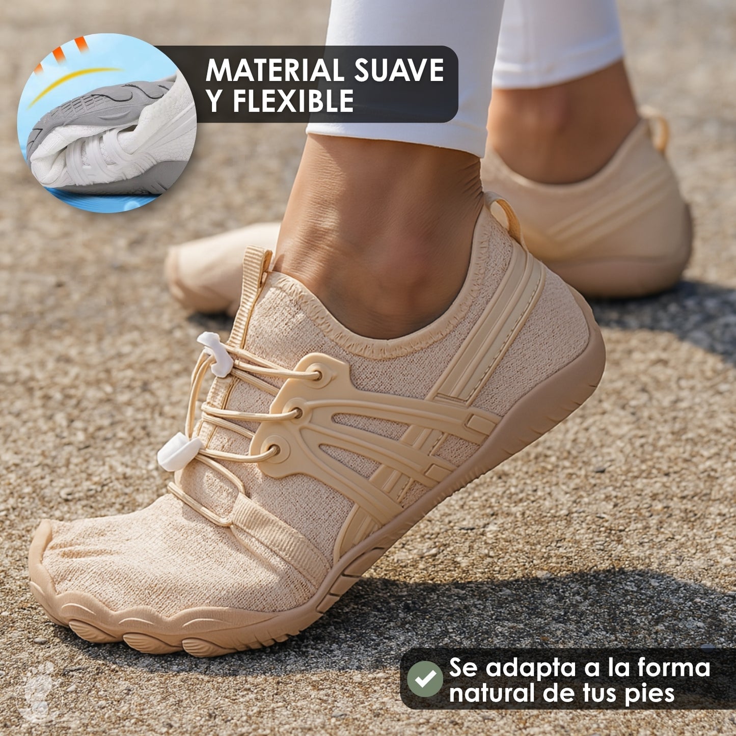 Raíz Libre – Zapatos Estilo Barefoot Unisex – Diseño Flexible, Ligero y Transpirable