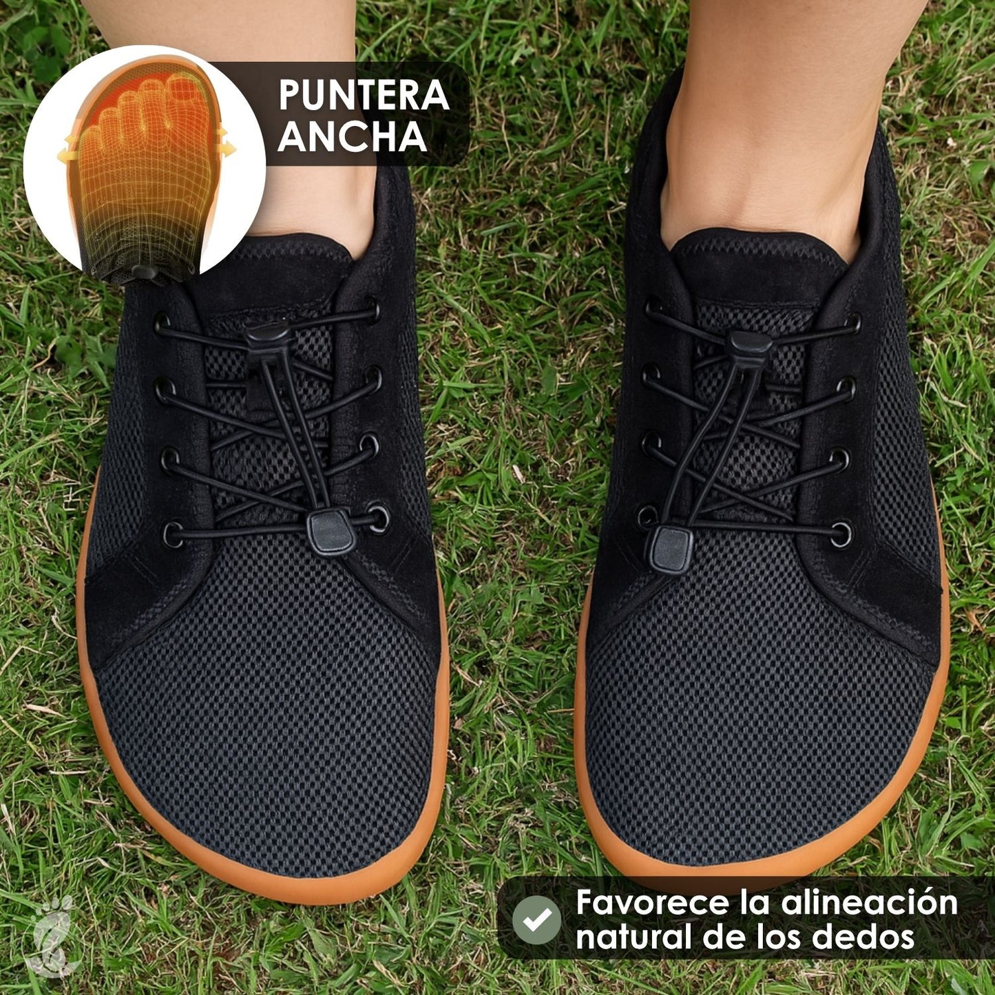 Raíz Activa – Zapatos Estilo Barefoot para Hombre – Diseño Ancho, Antideslizante y Flexible