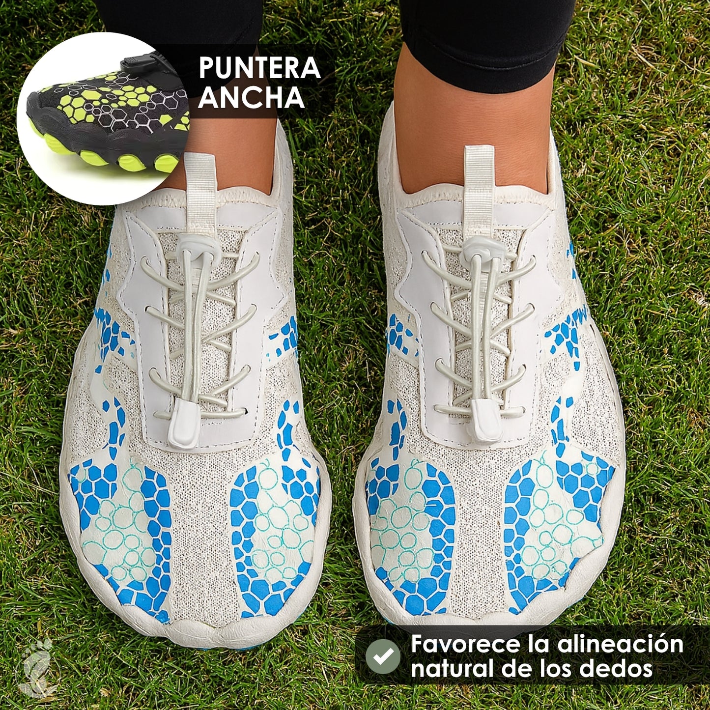 Errante Claro – Zapatos Estilo Barefoot Unisex – Diseño Flexible, Transpirable y Ergonómico