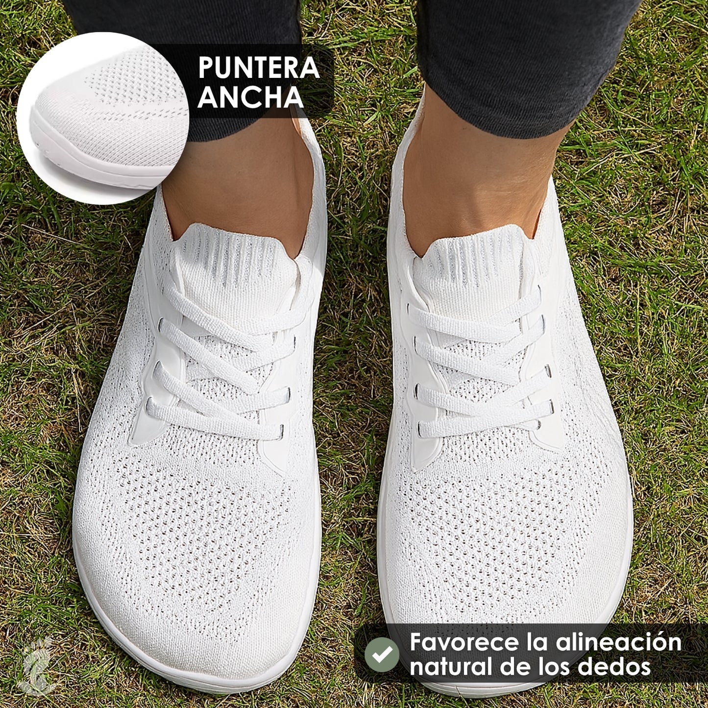 Andara Claro – Zapatos Barefoot (Unisex) – Flexible – Transpirable – Ligero