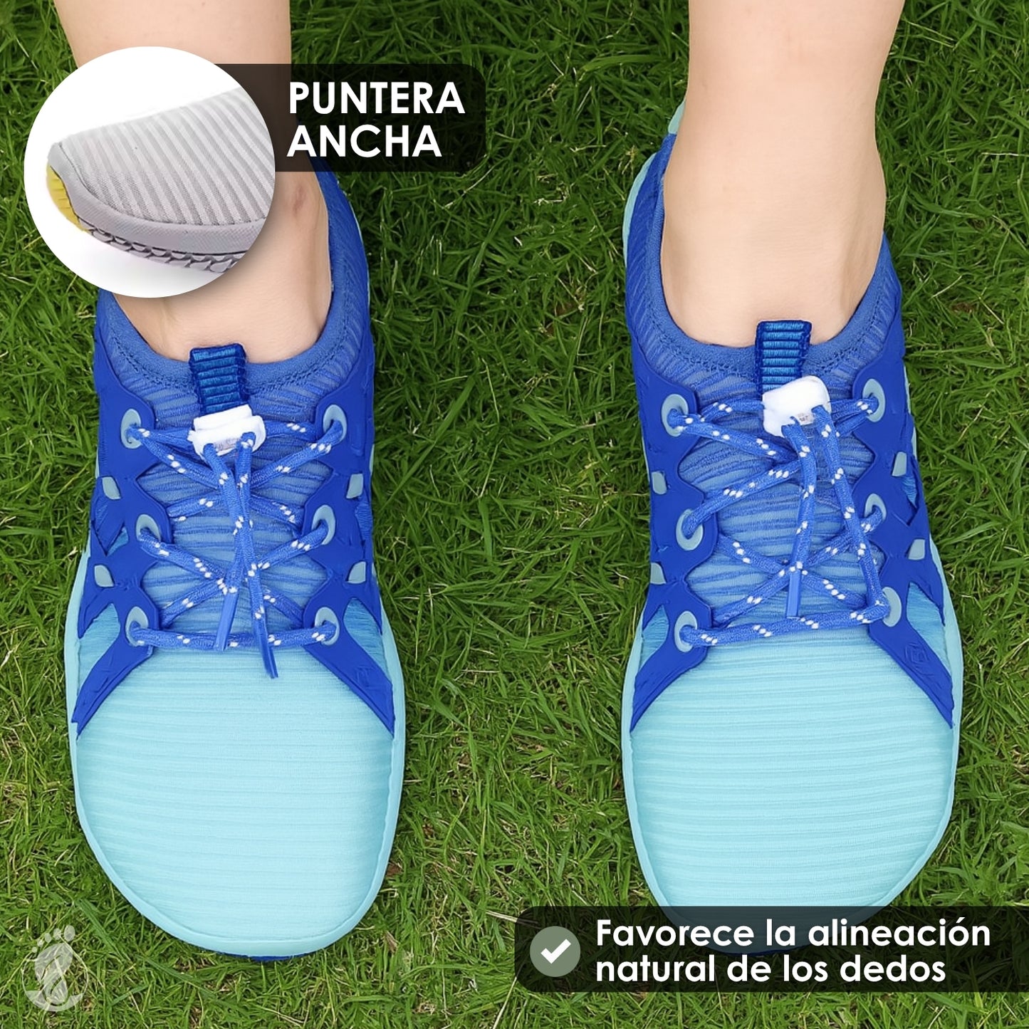 Erranza Clara – Zapatos Barefoot (Unisex) – Flexible – Ligero – Natural