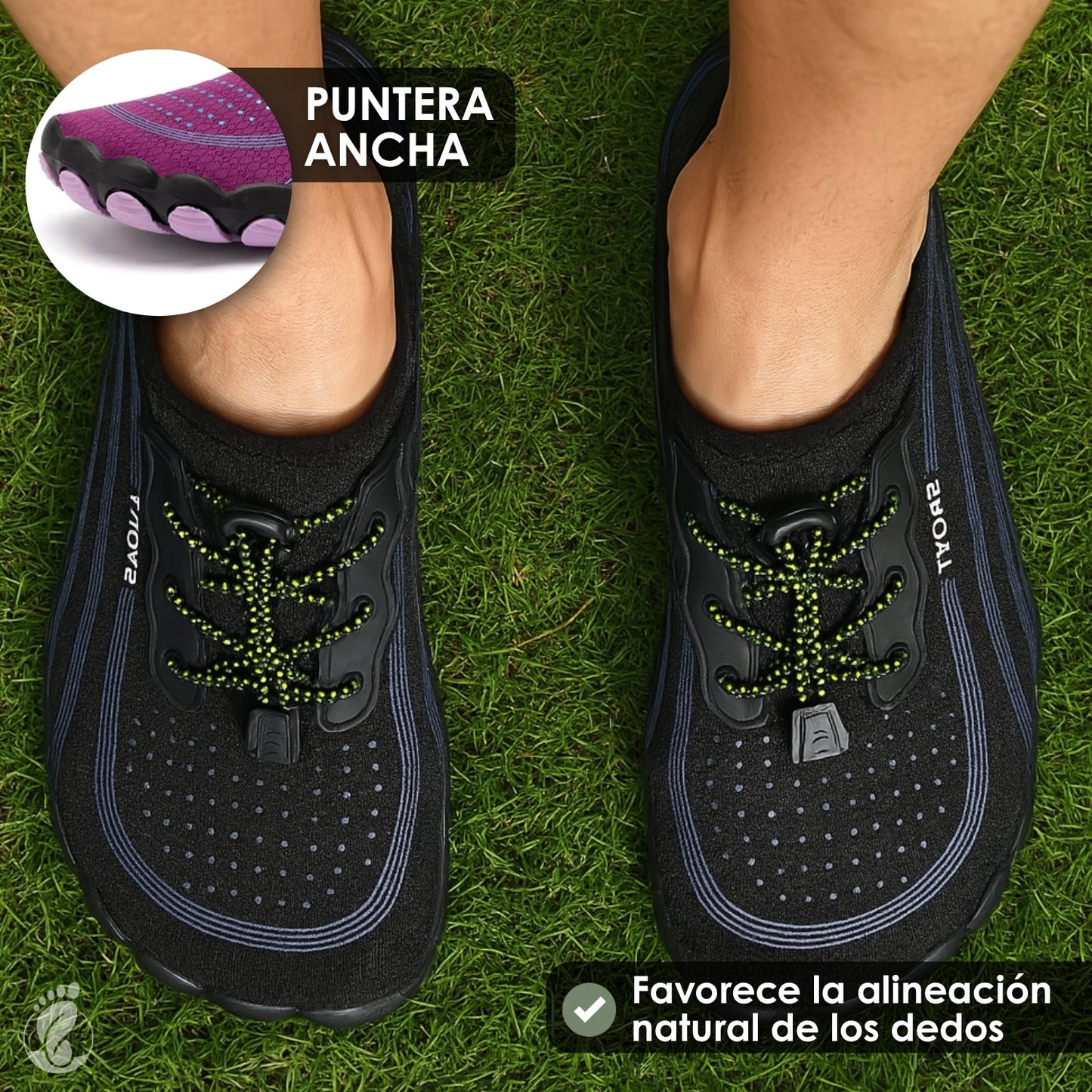 Raíz Sereno – Zapatos Barefoot (Unisex) – Estable – Minimalista – Cómodo