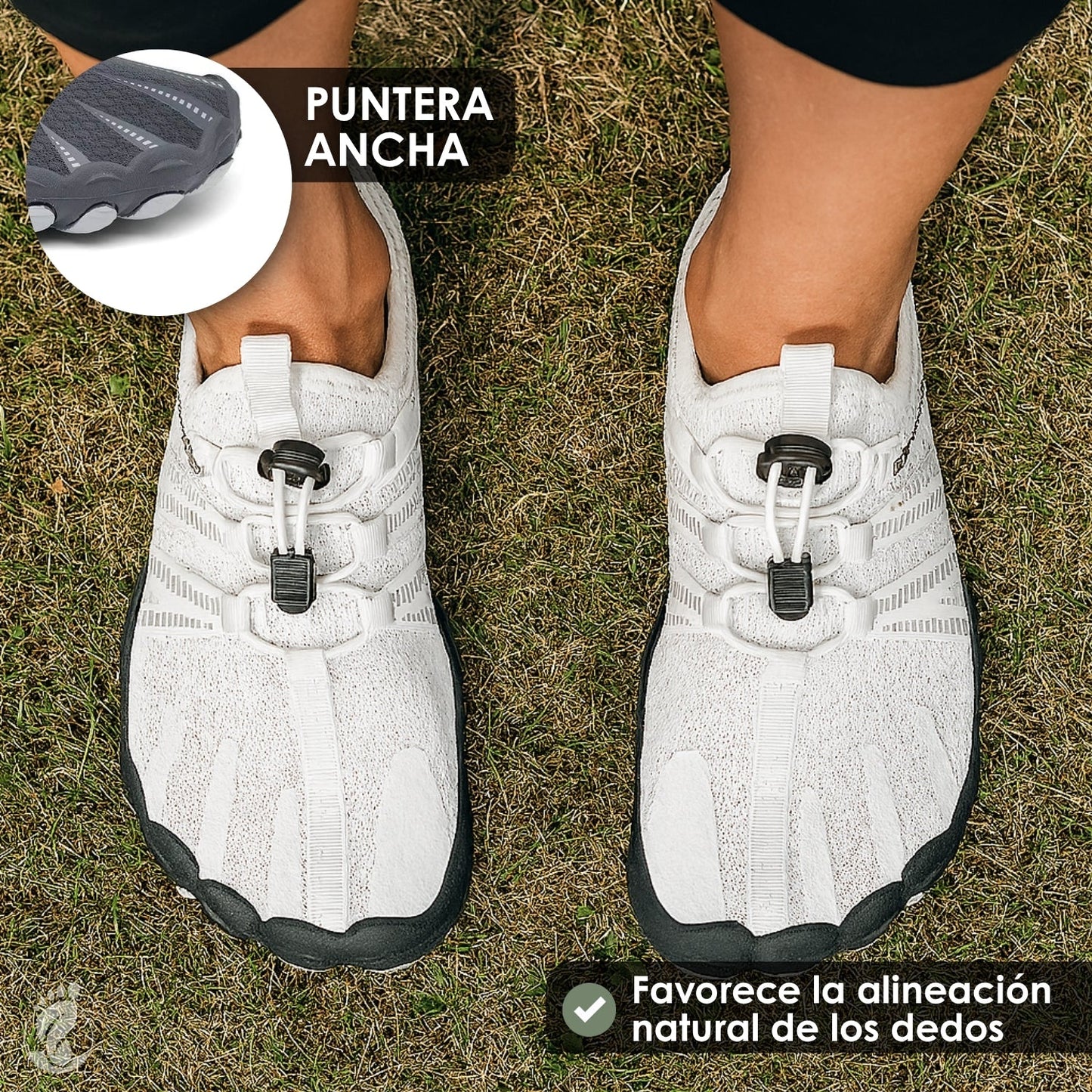 Errante Claro – Zapatos Barefoot (Unisex) – Ultraligeros – Flexibles – Naturales
