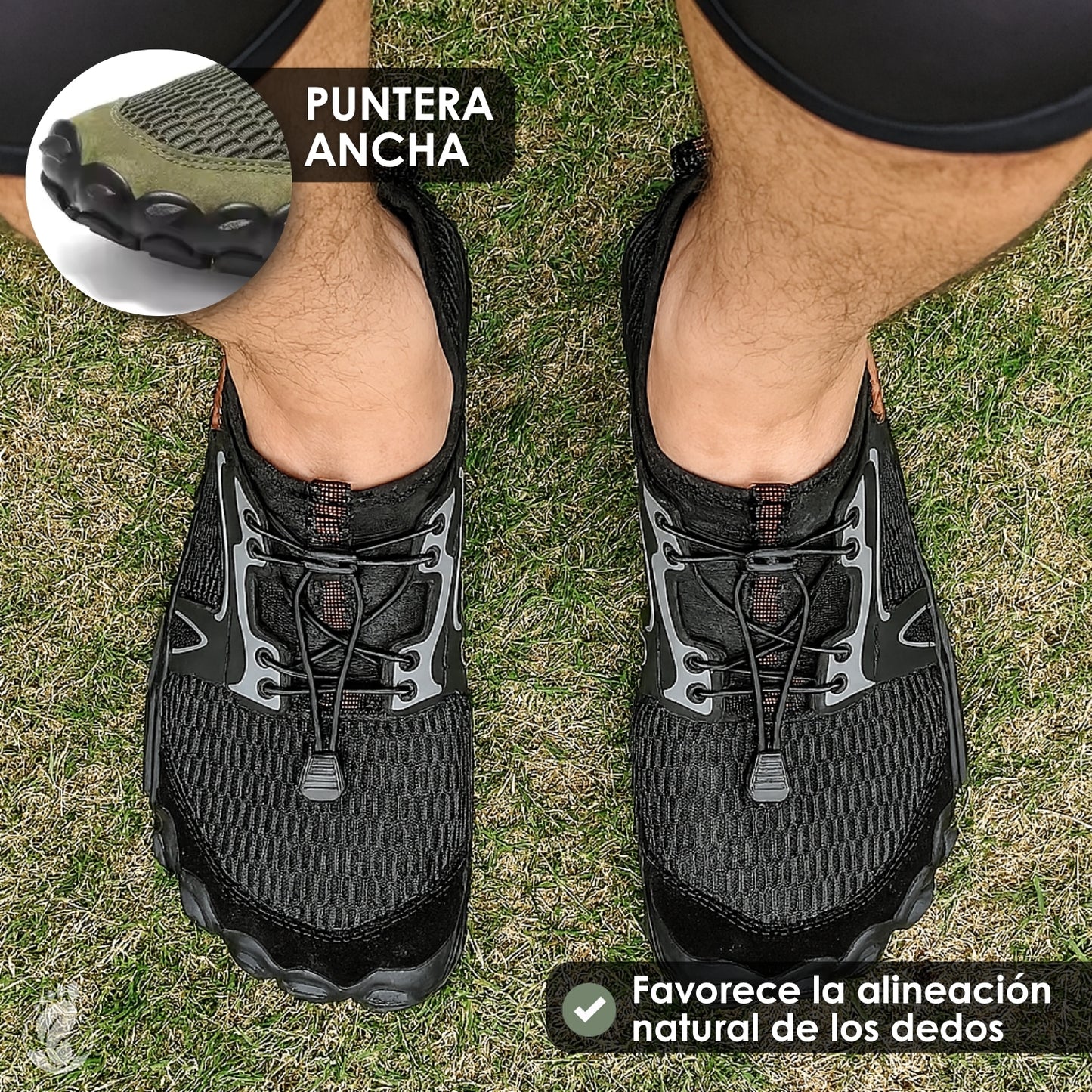 Erran Claro – Zapatos Estilo Barefoot Unisex – Diseño Flexible, Liviano y Natural