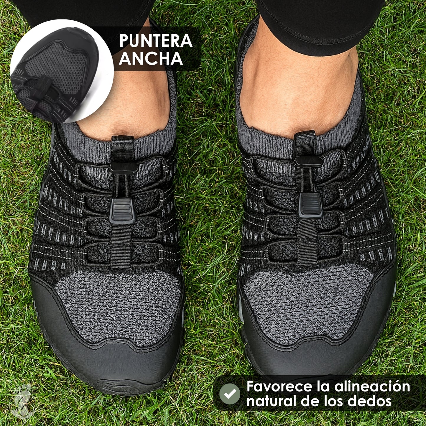 Brava Nudo – Zapatos Estilo Barefoot Unisex – Diseño Ágil, Resistente y Ligero