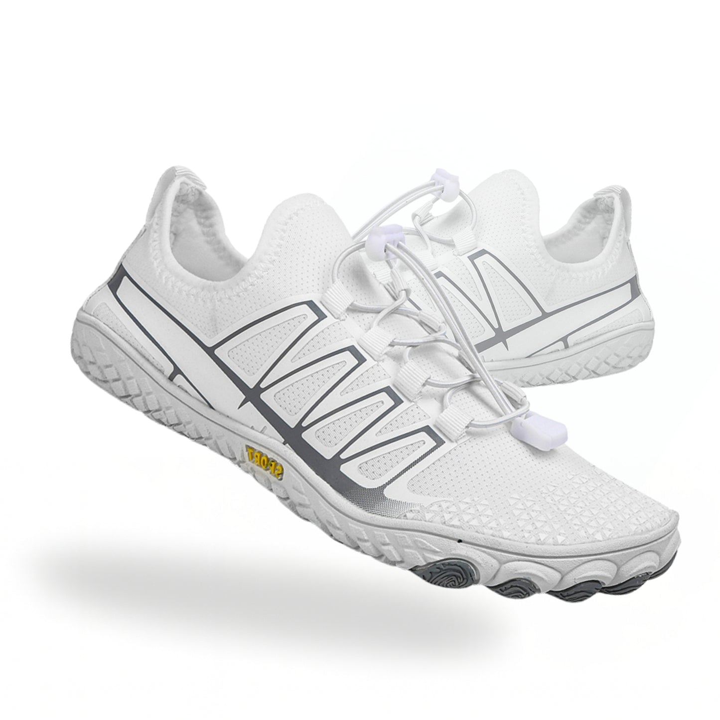 Zenda Claro – Zapatos Estilo Barefoot Unisex – Diseño Flexible, Ligero y Natural