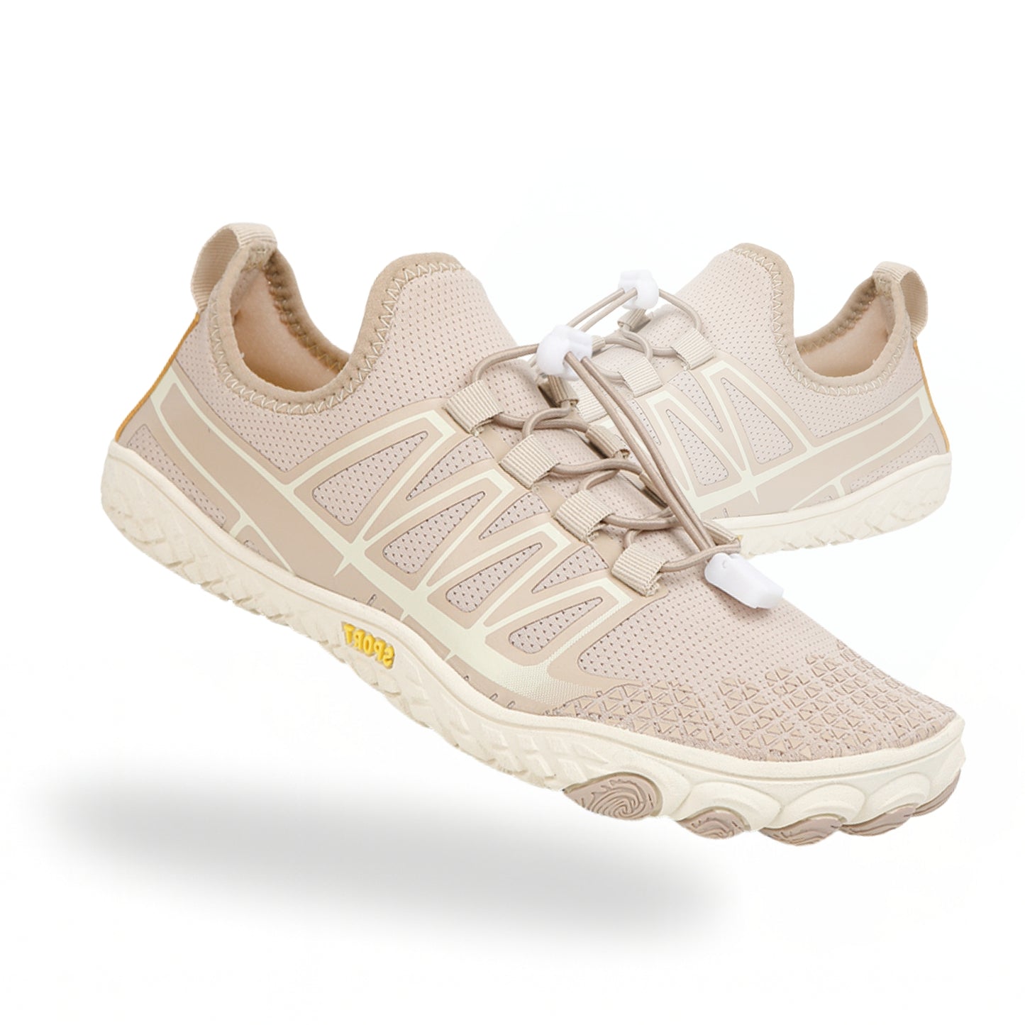 Zenda Claro – Zapatos Barefoot (Unisex) – Flexible – Ligero – Natural