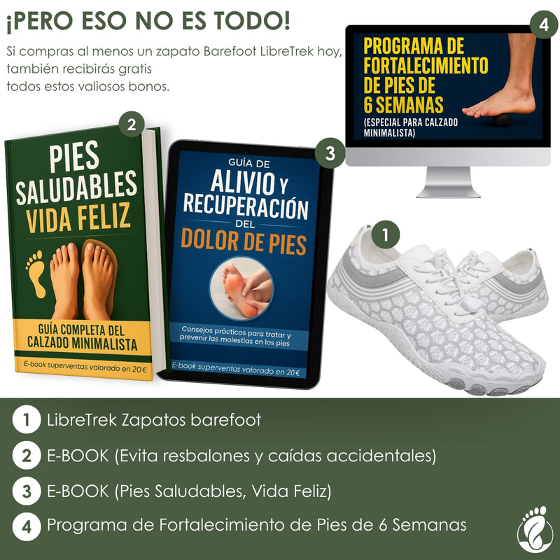 LibreTrek – Zapatos Estilo Barefoot Unisex – Diseño Ligero, Antideslizante y Flexible