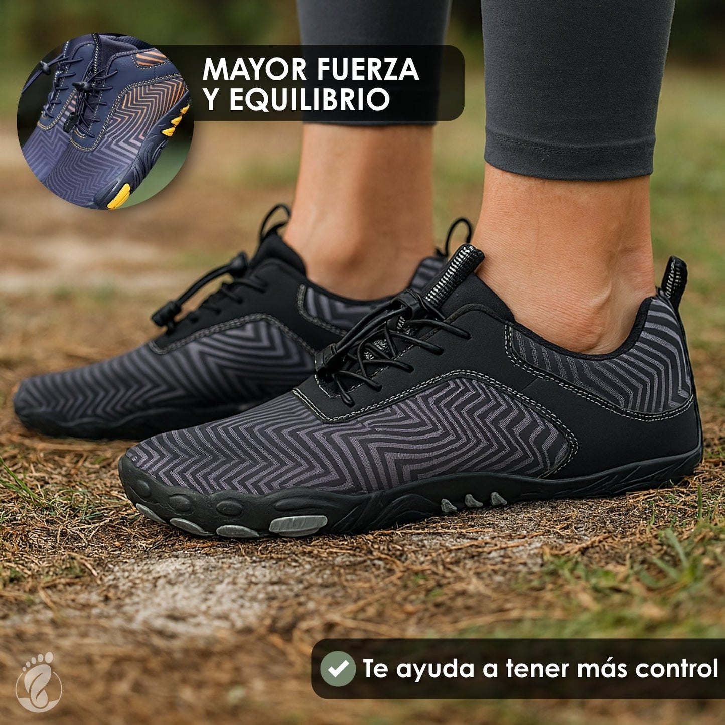 Calzado Minimalista Unisex – Modelo Senda Vital – Cómodo, Adaptable y Flexible