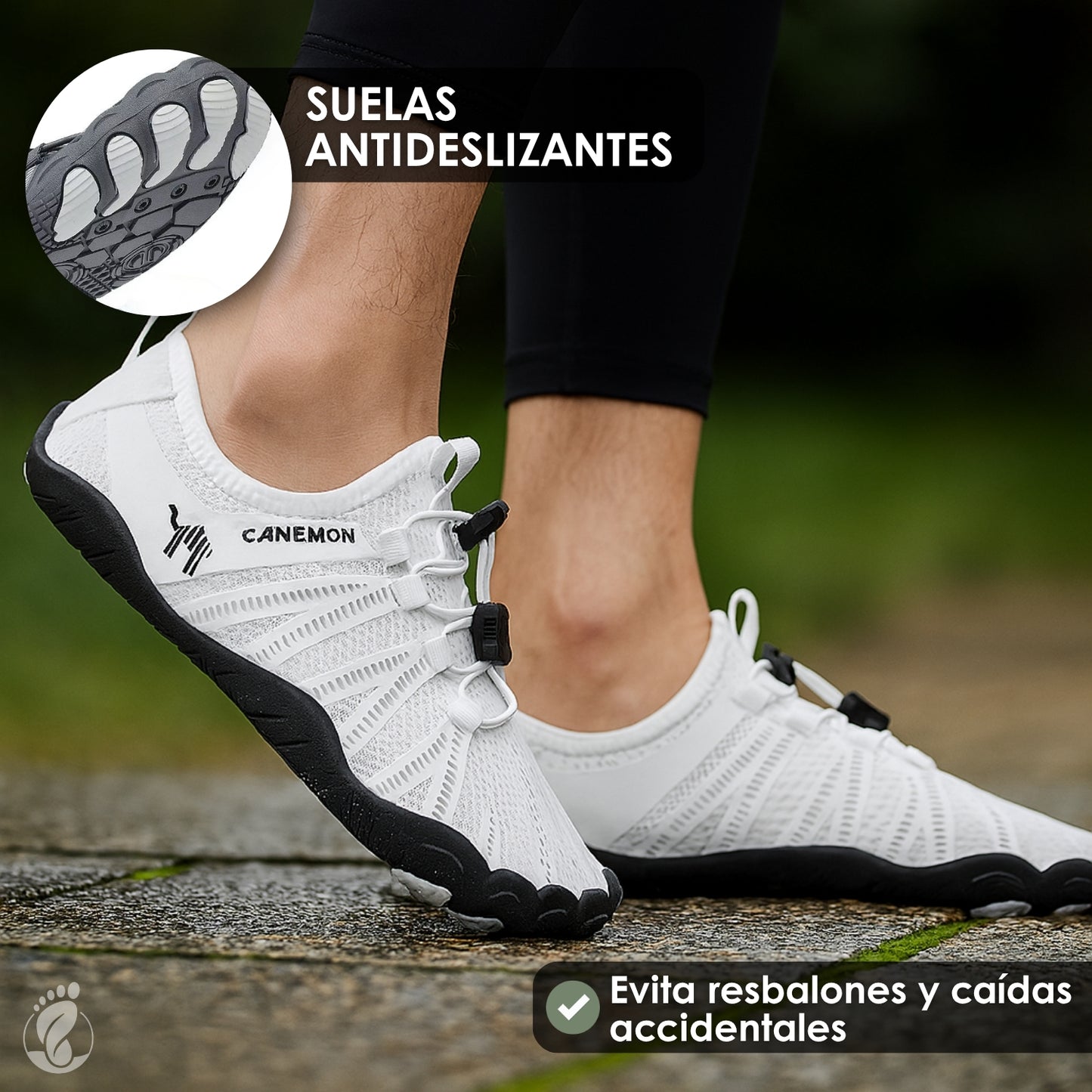 Errante Claro – Zapatos Barefoot (Unisex) – Ultraligeros – Flexibles – Naturales