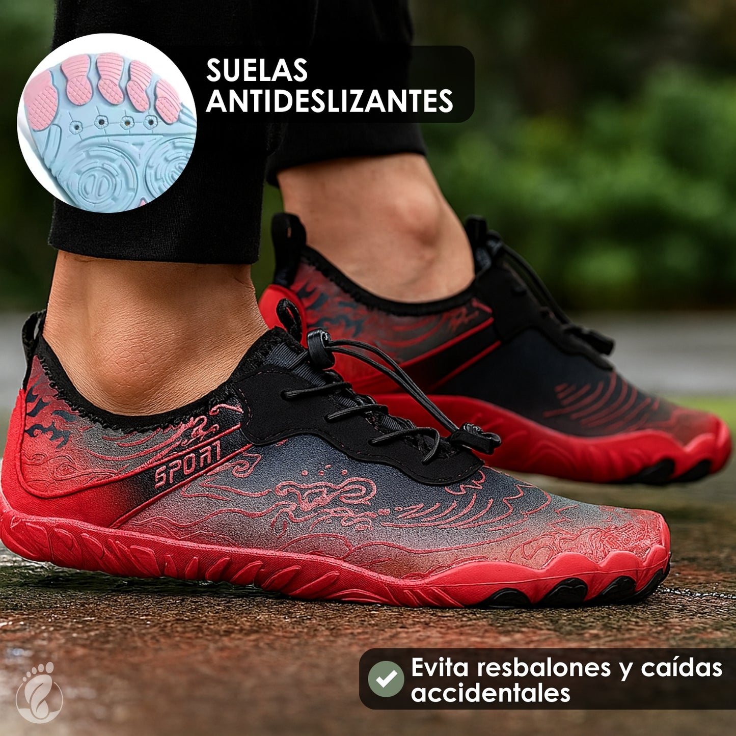 Senda Libre – Zapatos Barefoot (Unisex) – Ligeros – Flexibles – Antideslizantes