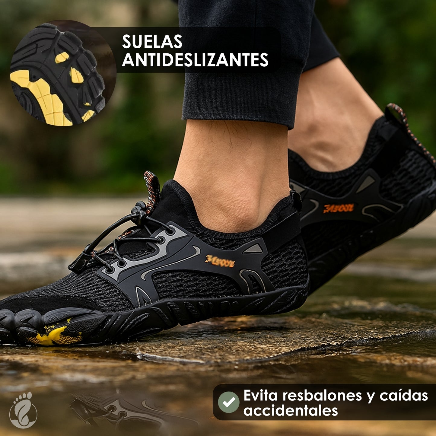 Erran Claro – Zapatos Barefoot (Unisex) – Flexibles – Livianos – Naturales