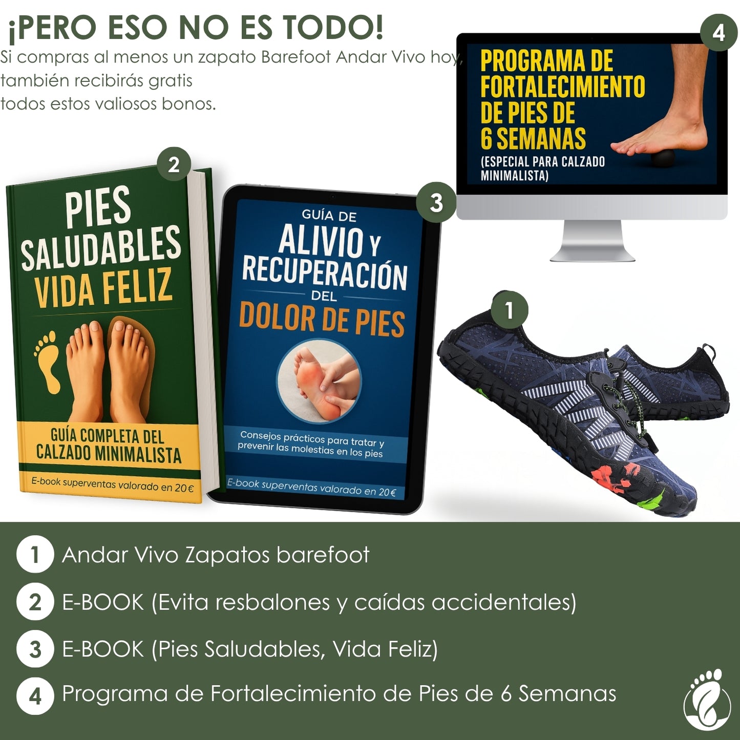 Andar Vivo – Zapatos Barefoot (Unisex) – Ligeros – Transpirables – Flexibles