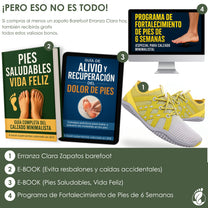 Erranza Clara – Zapatos Estilo Barefoot Unisex – Diseño Flexible, Ligero y Natural